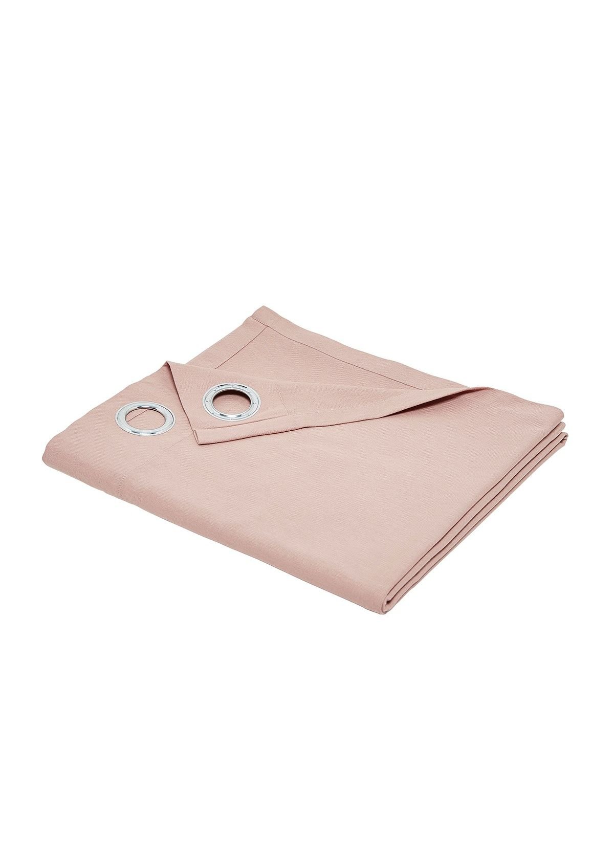 Cotton eyelet curtain TODAY LINGE DE MAISON Pink