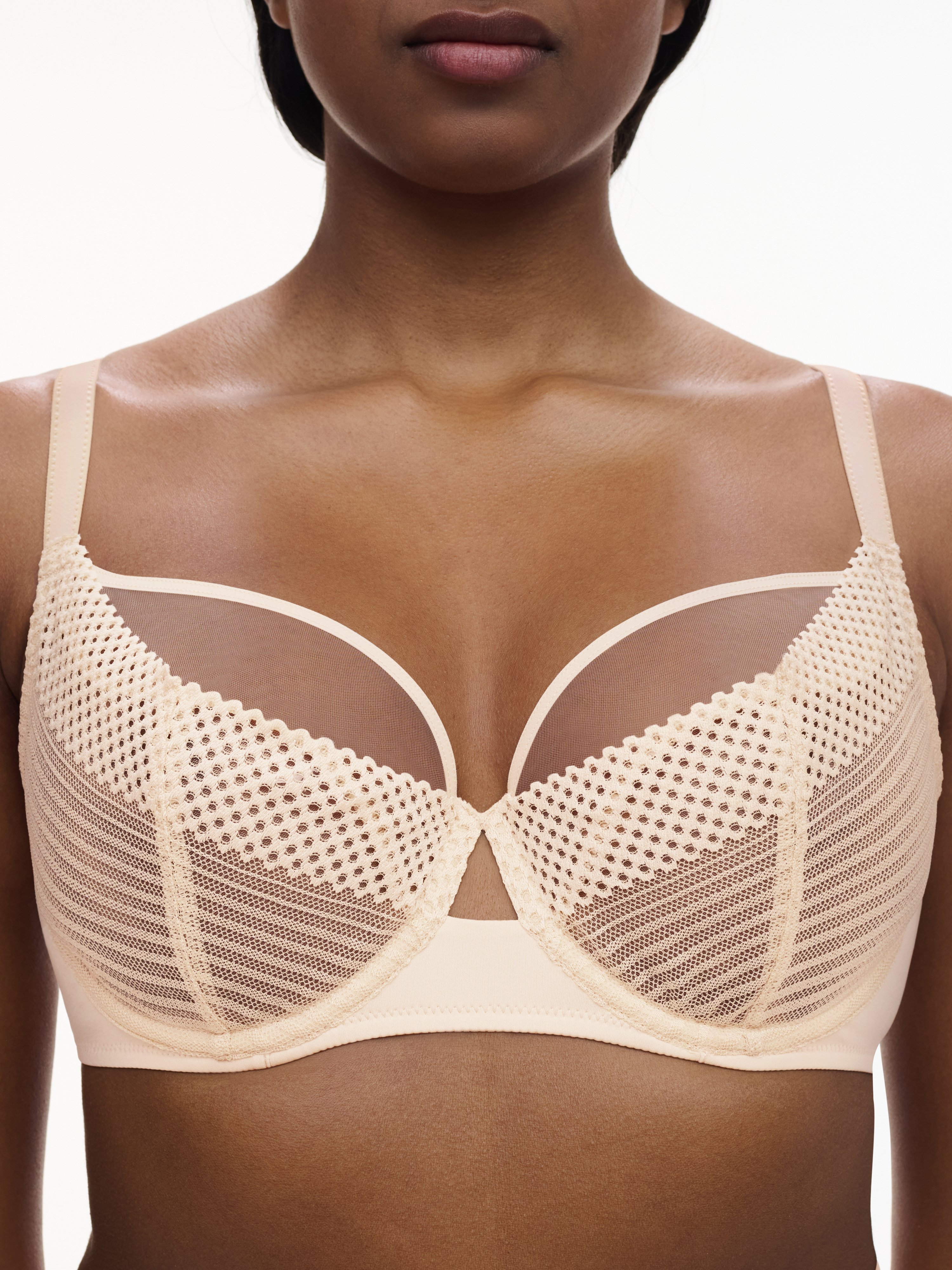 Full-cup bra CHANTELLE PULP Beige