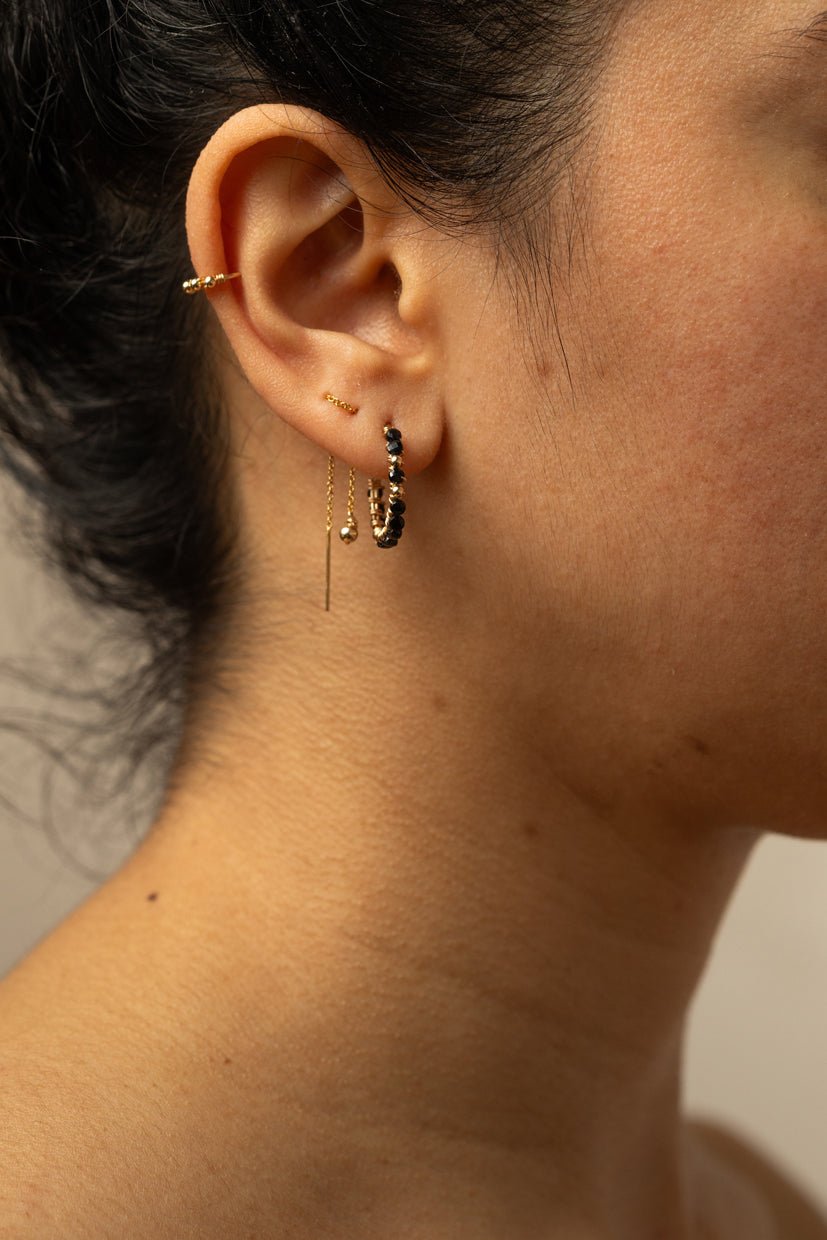 Multi-position ear jewel YAY Golden