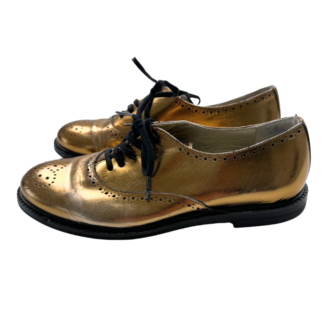 Children's gold derbies - size 36 BONPOINT - Seconde Main Golden