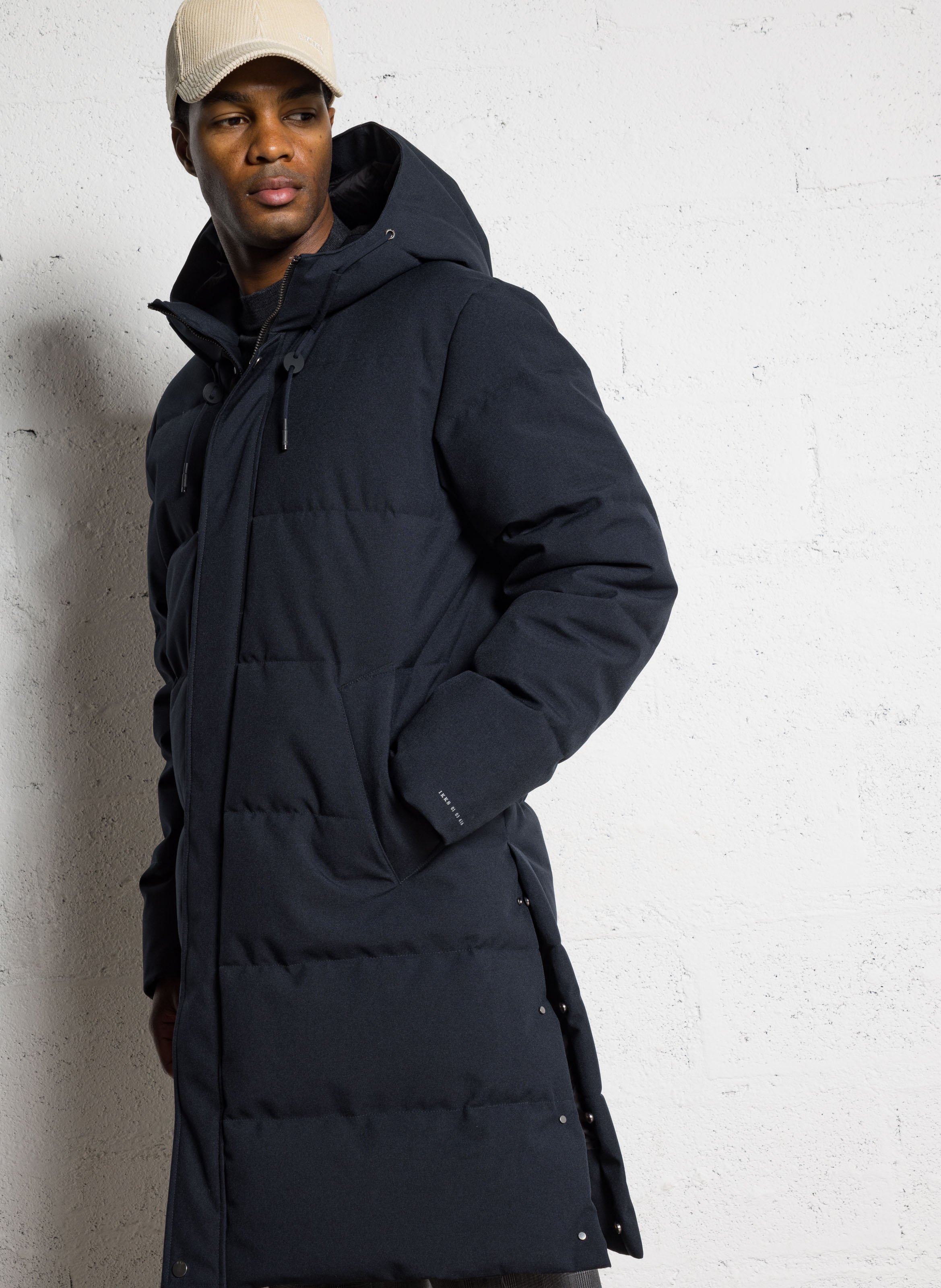 Daunenjacke mit Stehkragen IKKS Blau