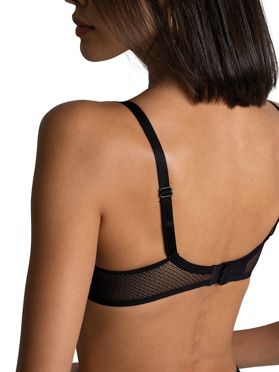 A Fleur De Toi demi-cup bra PASSIONATA Black