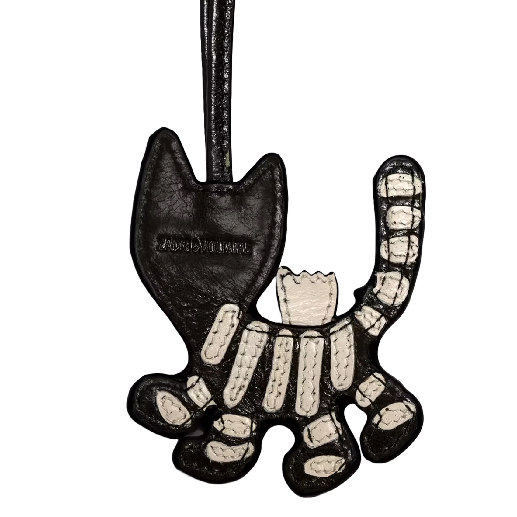 Portachiavi tigre in pelle ZADIG&VOLTAIRE Verde