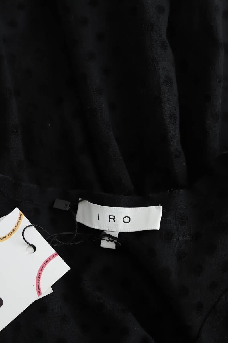 Cotton dress IRO - Seconde Main Black