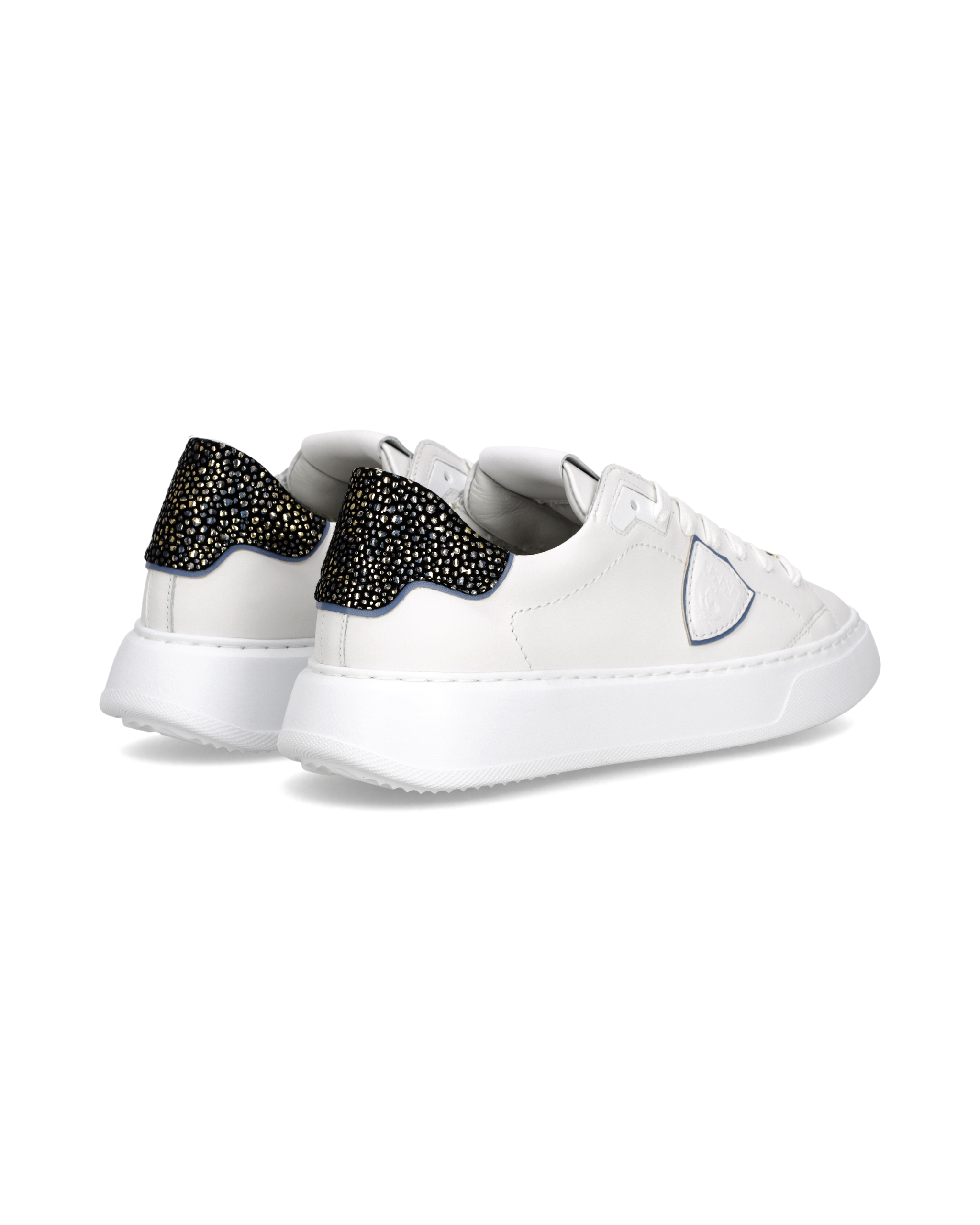 Tennis Temple Sneakers. PHILIPPE MODEL Black
