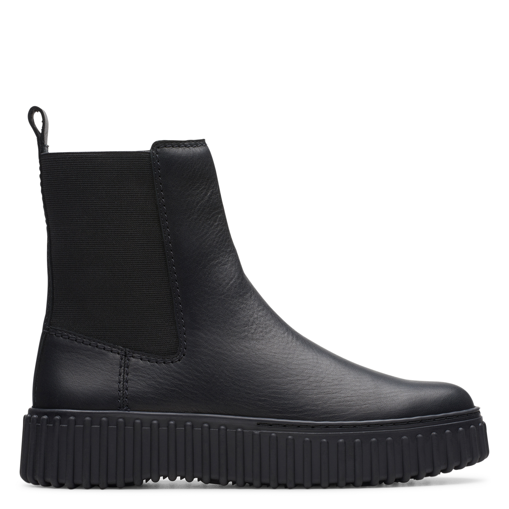 Bottines en cuir CLARKS Noir