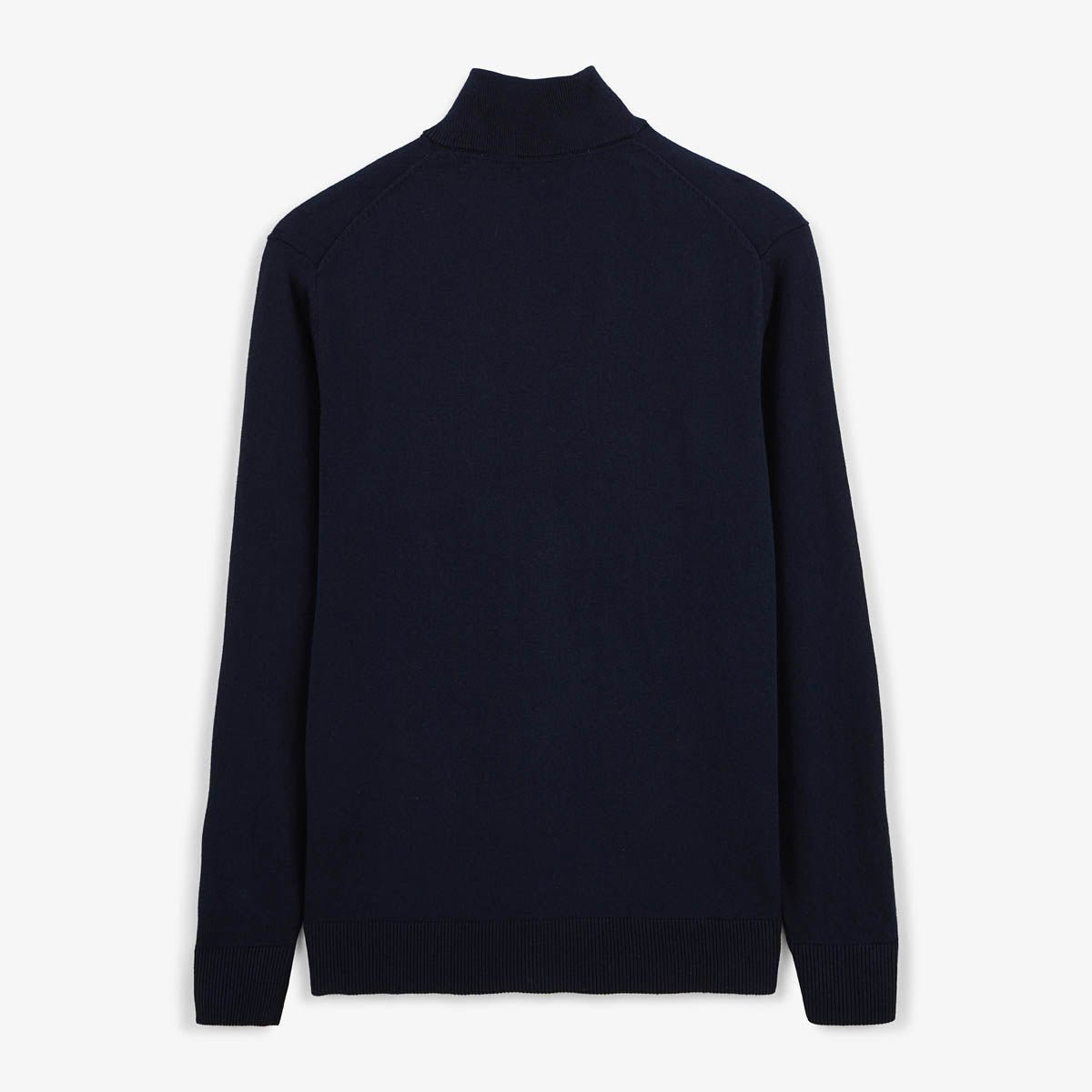 Sweater with zippered collar SERGE BLANCO Blue