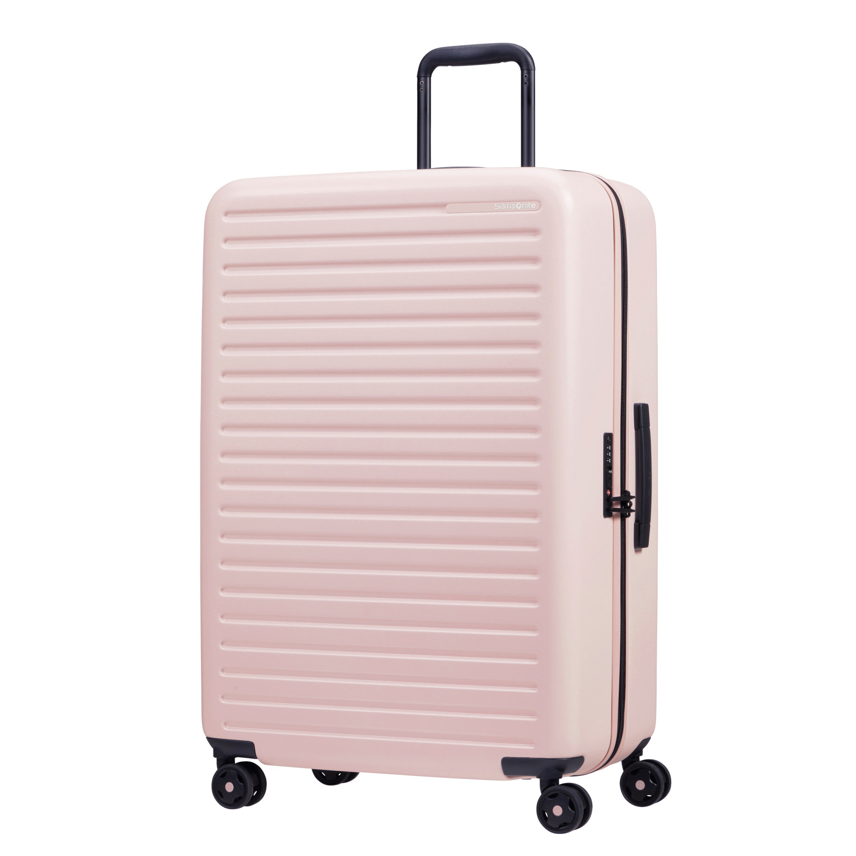 Stackd suitcase 4 wheels size L  Rose