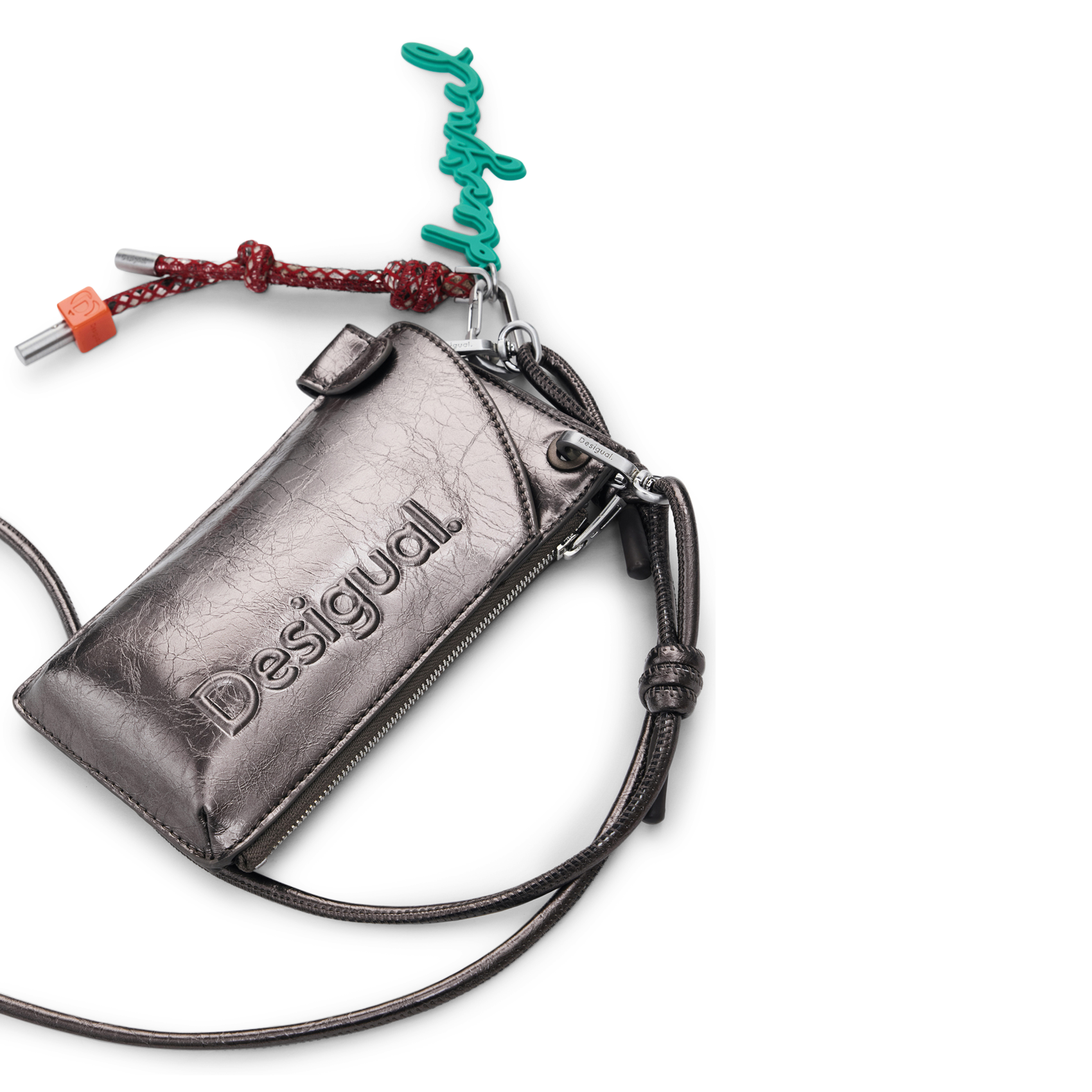 Pochette de téléphone effet cuir DESIGUAL Multicolore