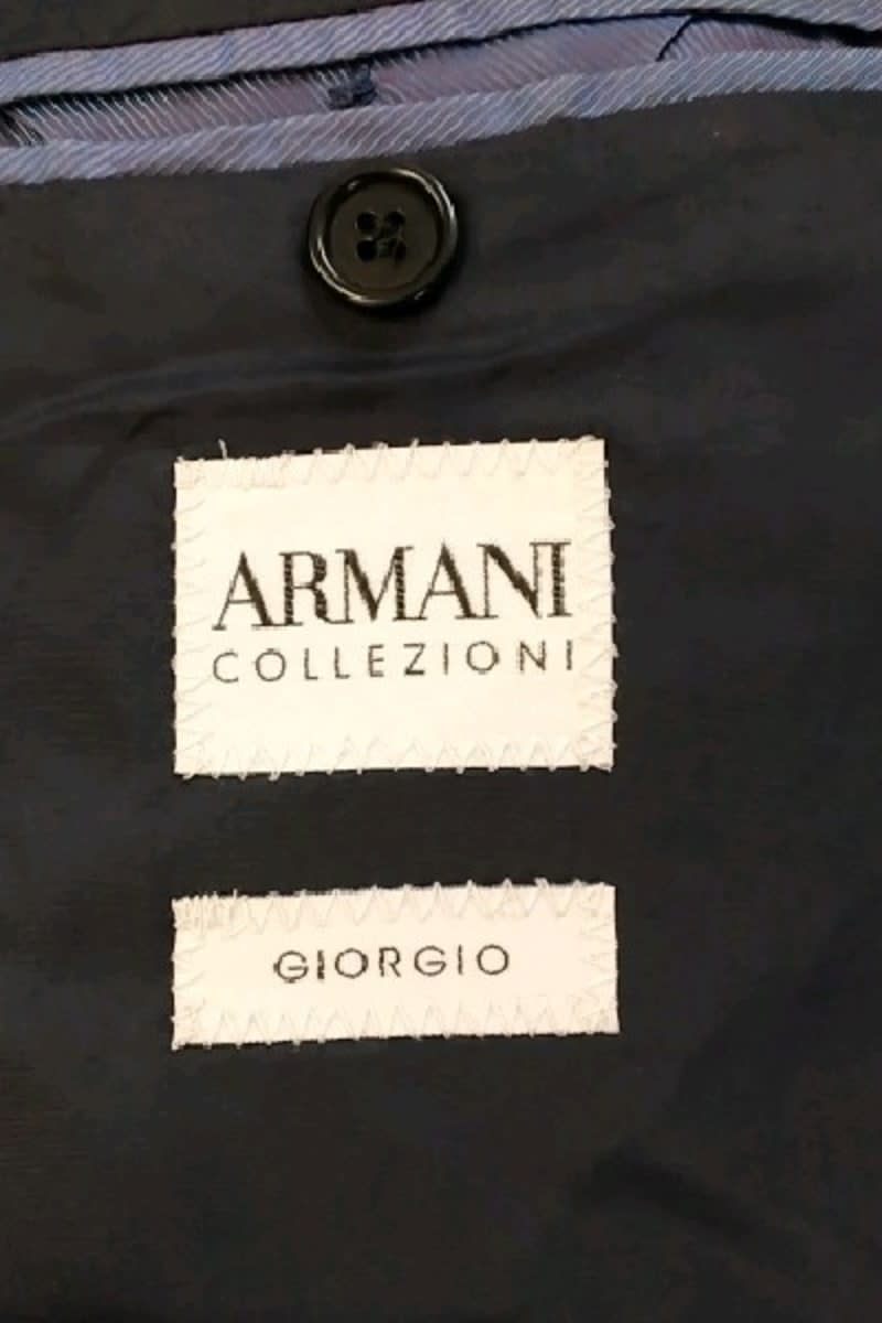 JACKET ARMANI - SECONDE MAIN Blue