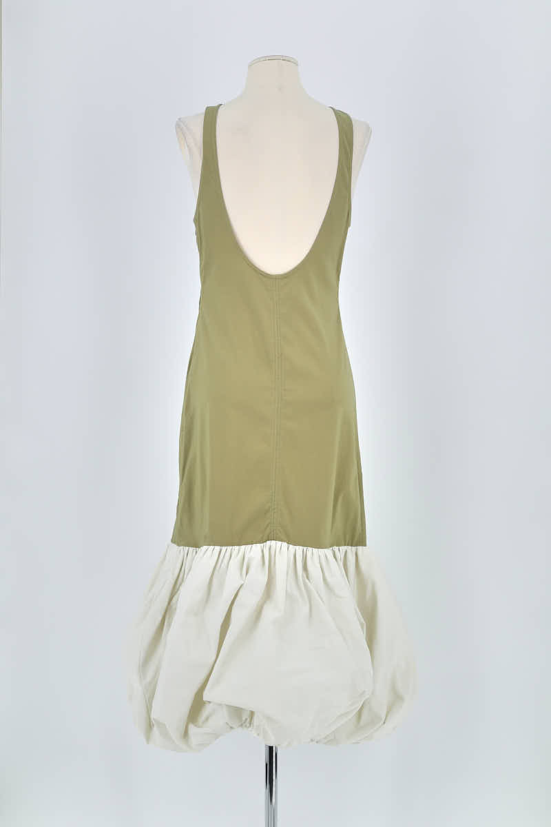 Dress GANNI - Seconde Main Khaki