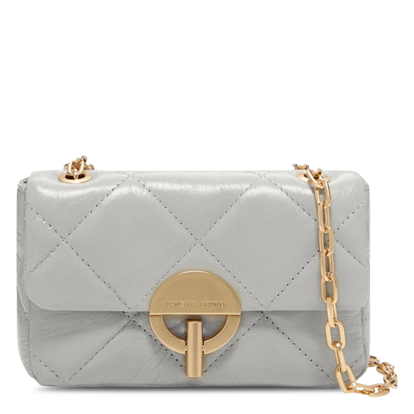 Quilted leather shoulder bag VANESSA BRUNO
