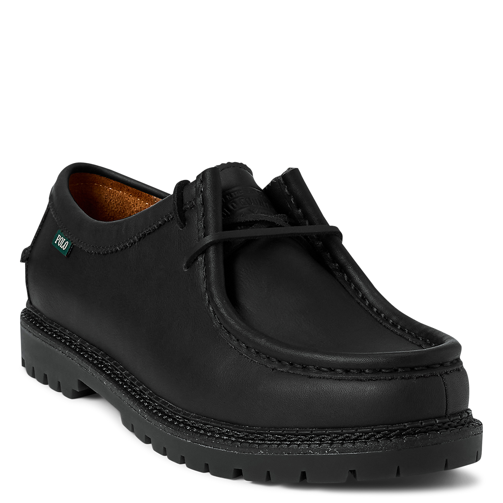 Derbies en cuir POLO RALPH LAUREN Noir