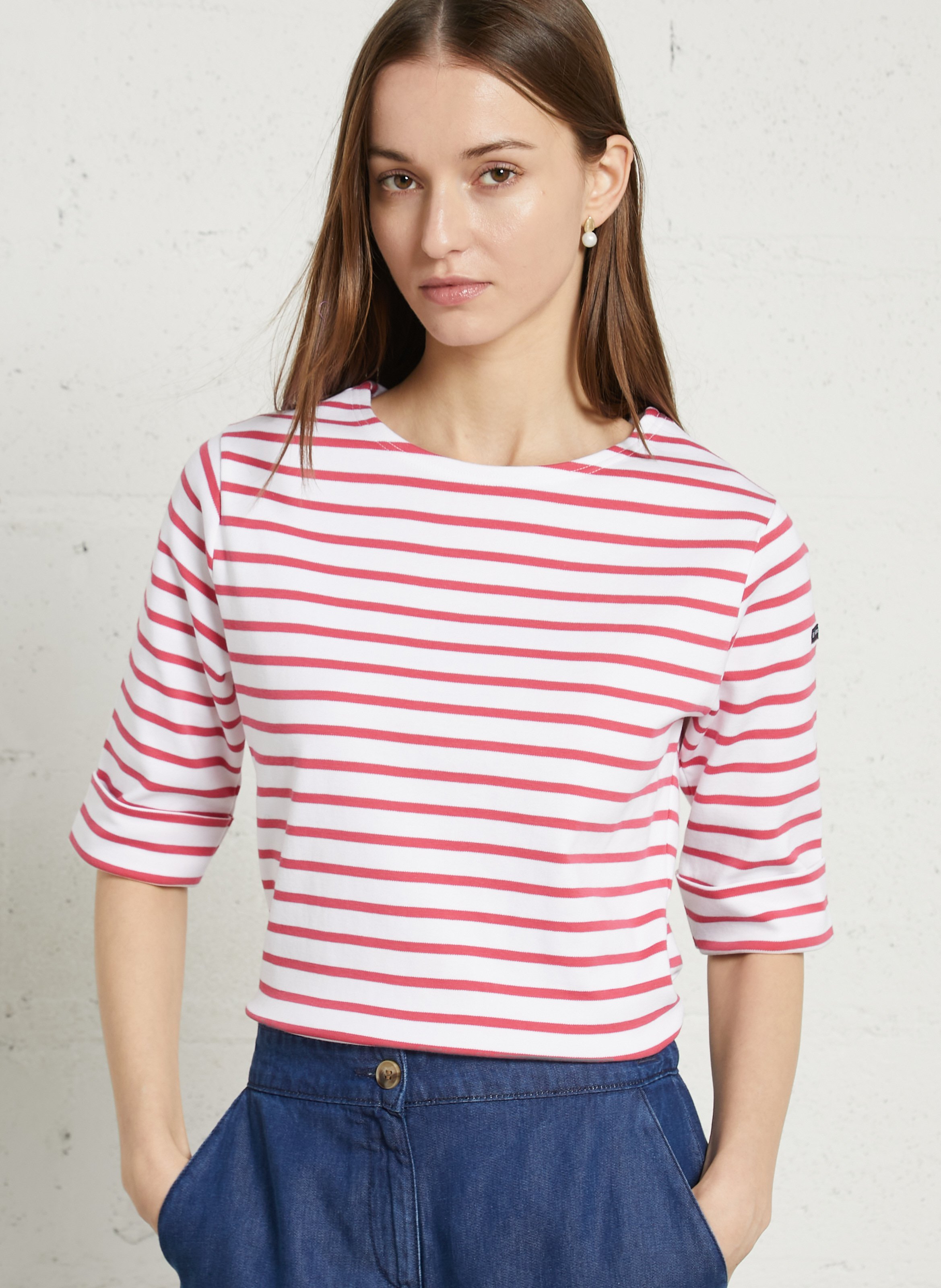 Matrosenshirt aus dicker Baumwolle mit U-Boot-Ausschnitt ARMOR LUX