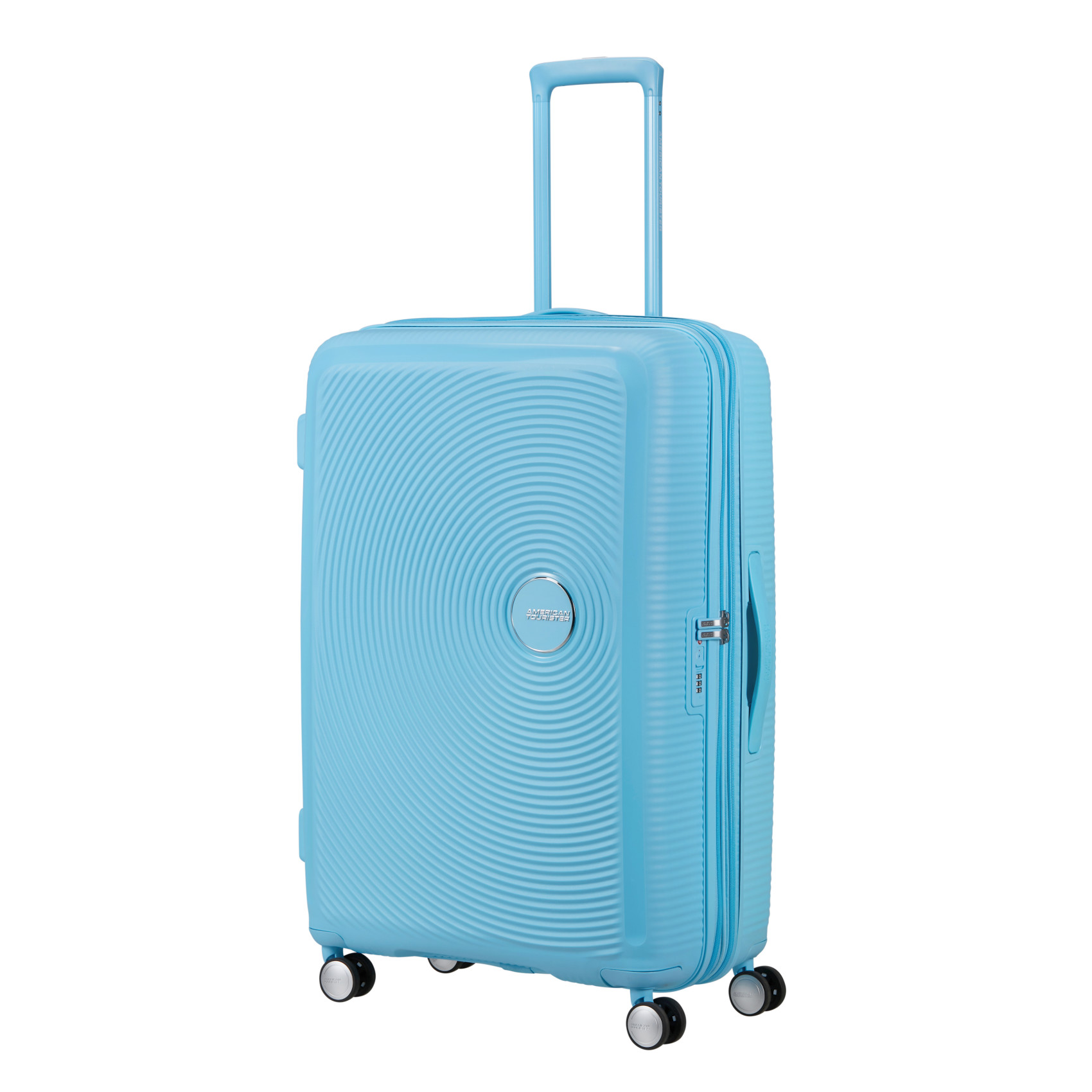 Soundbox suitcase 4 wheels size L AMERICAN TOURISTER Blue