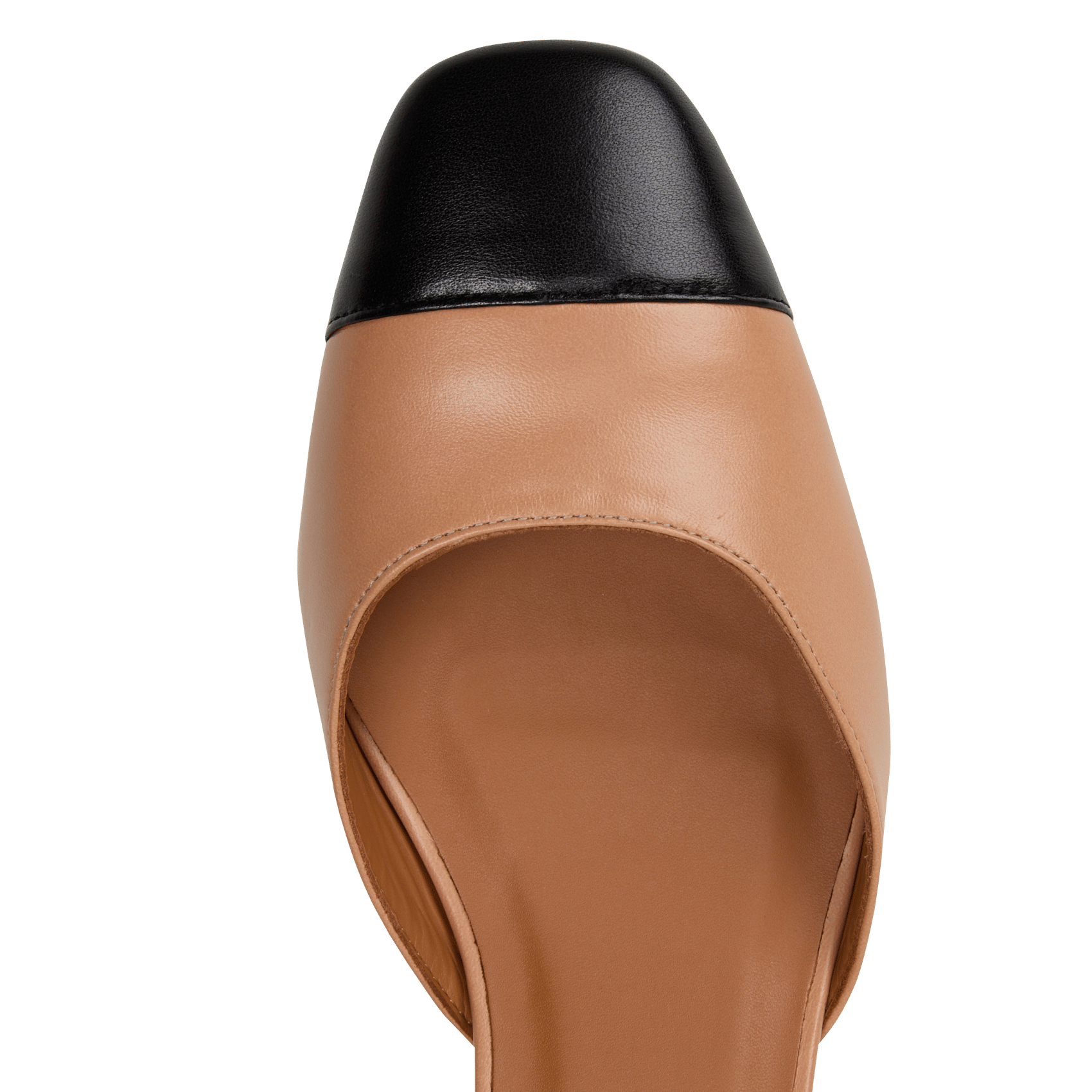 Riemchenschuhe aus Leder RIVECOUR Braun