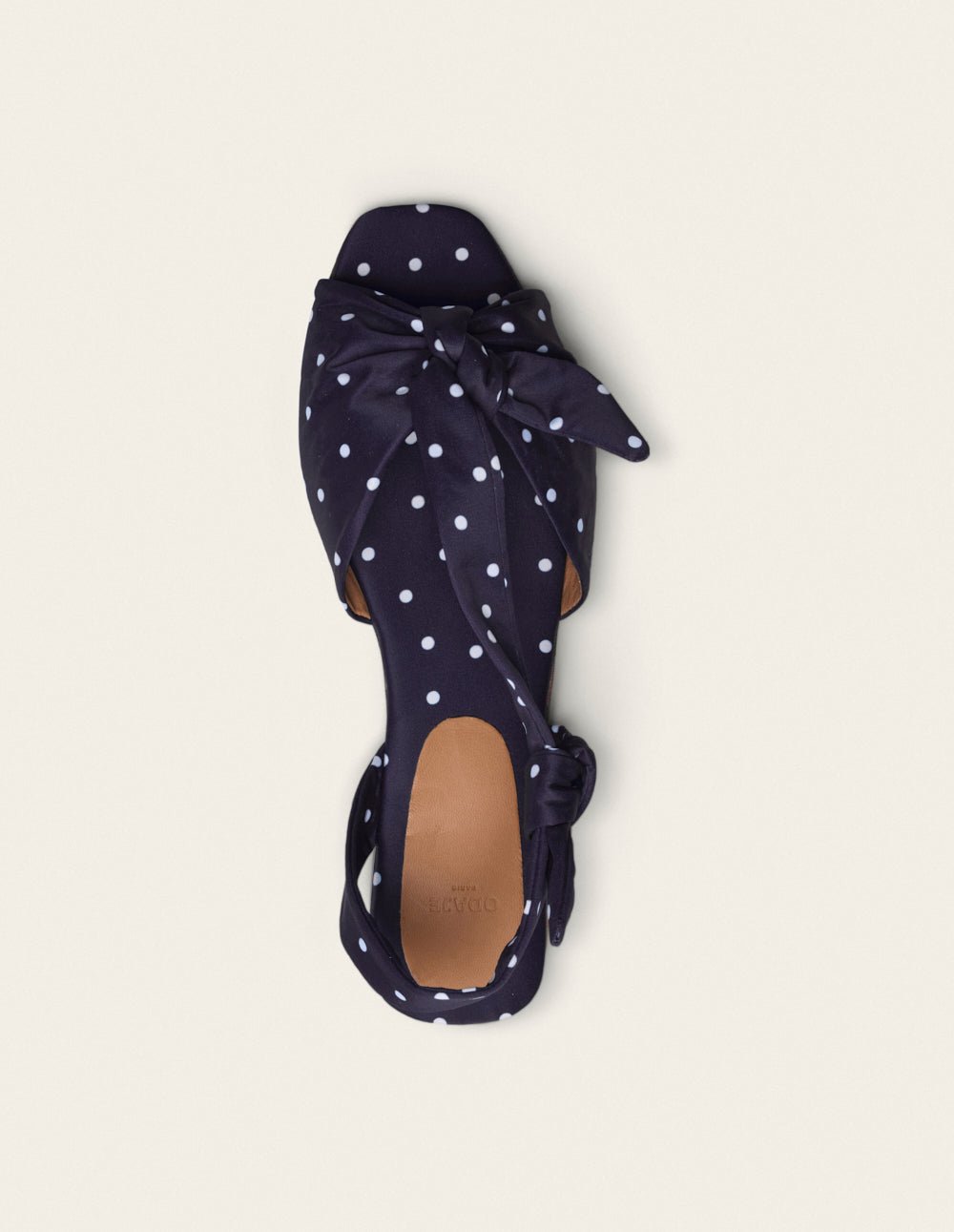 Faux leather sandals ODAJE Blue