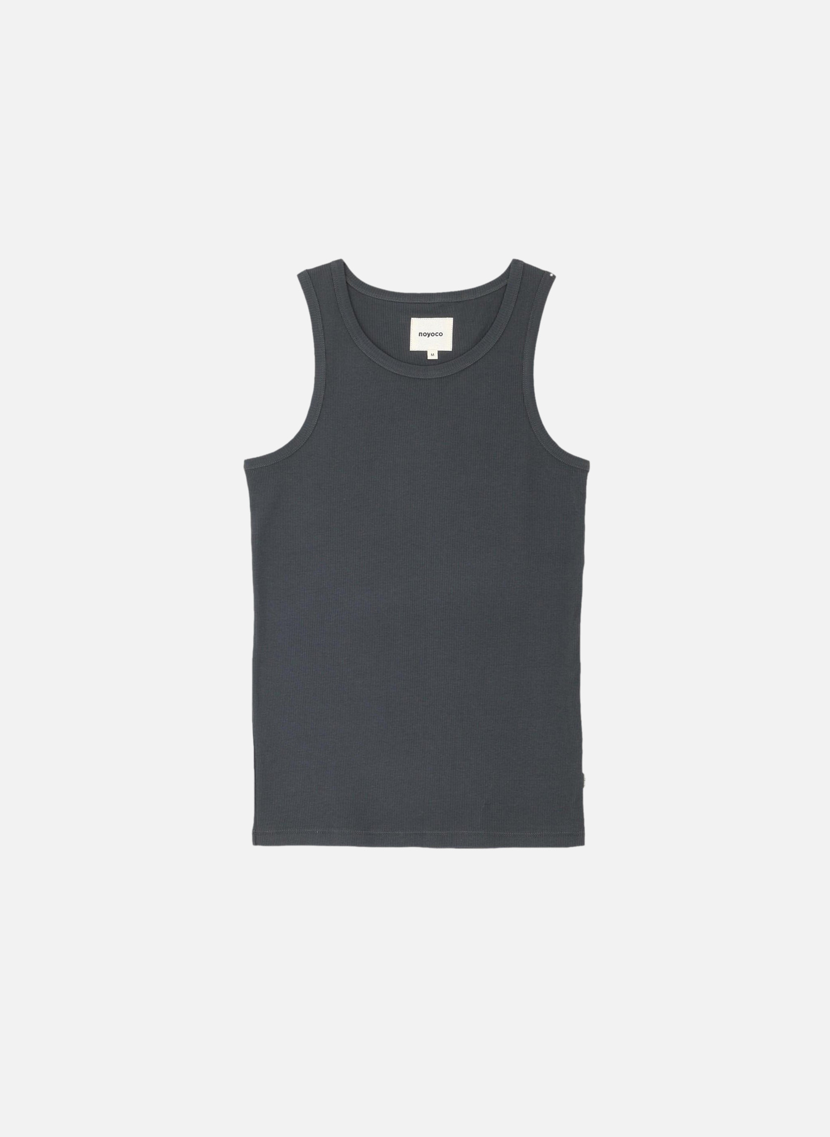 Fitted leo tank top Noyoco Grey