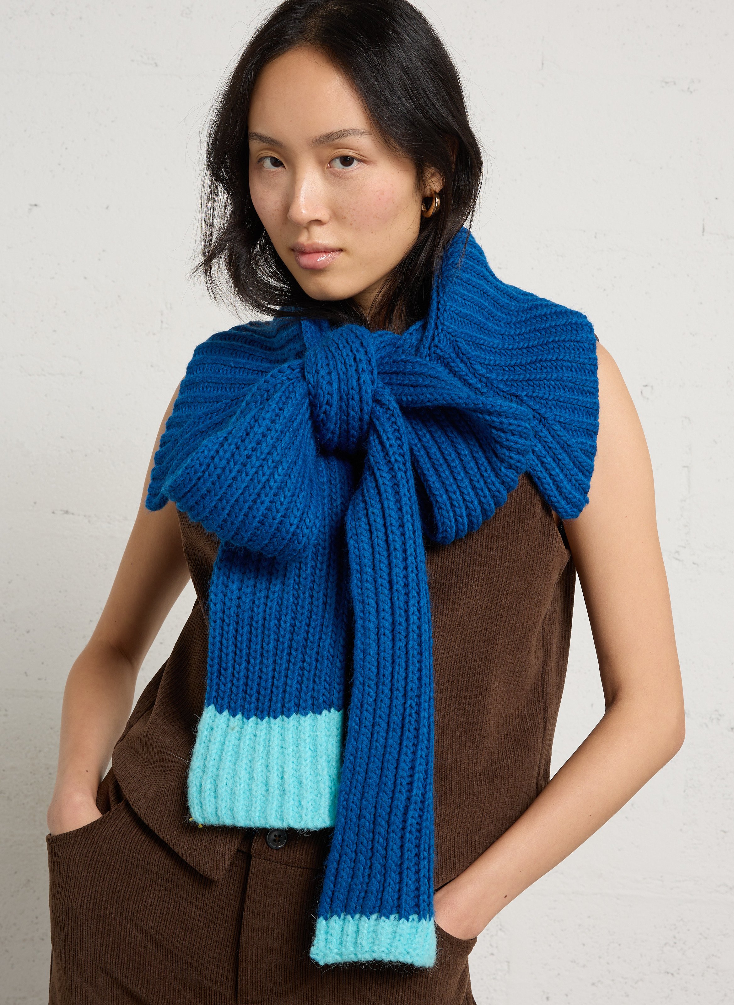 Echarpe en maille DR BLOOM