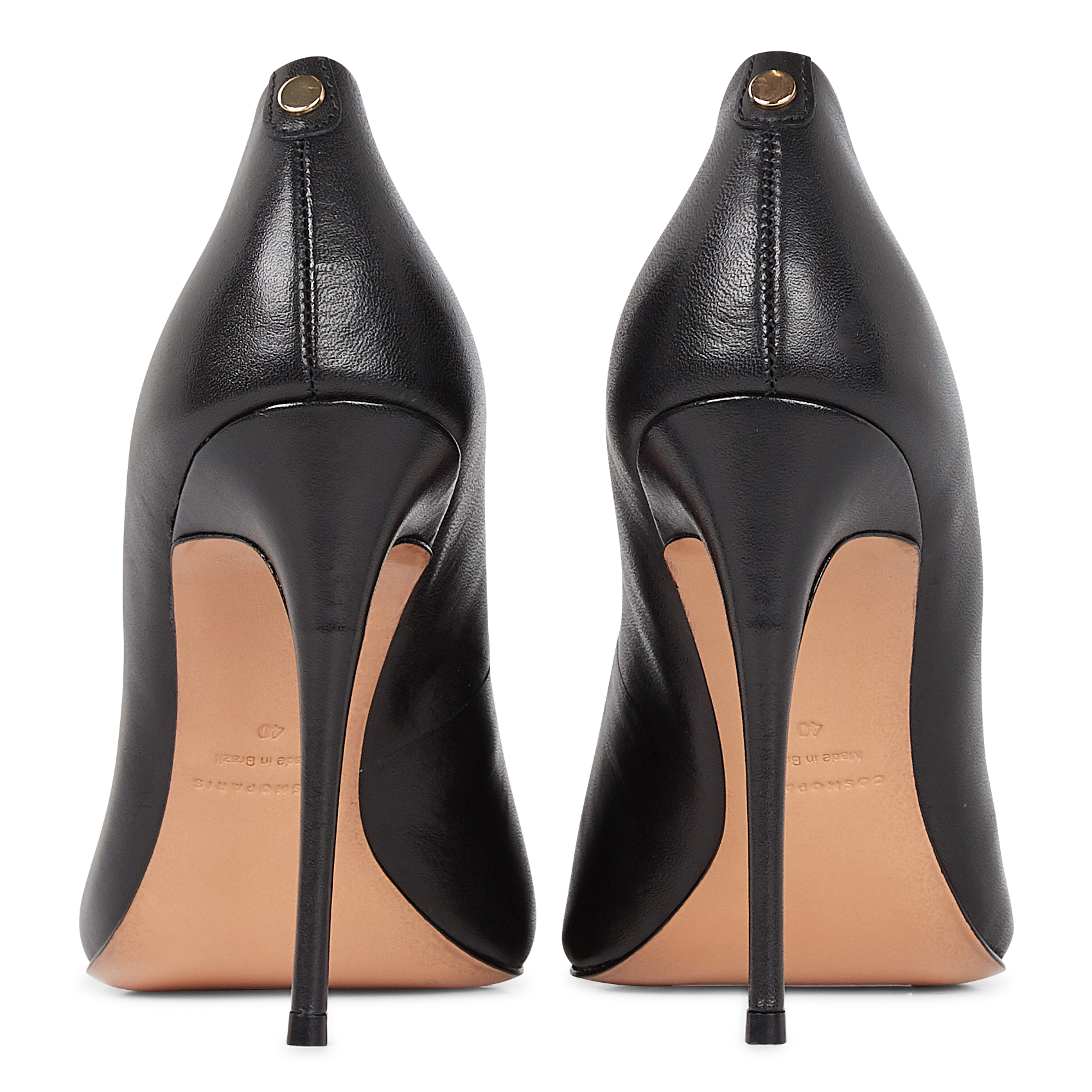 Leather pumps COSMOPARIS Black