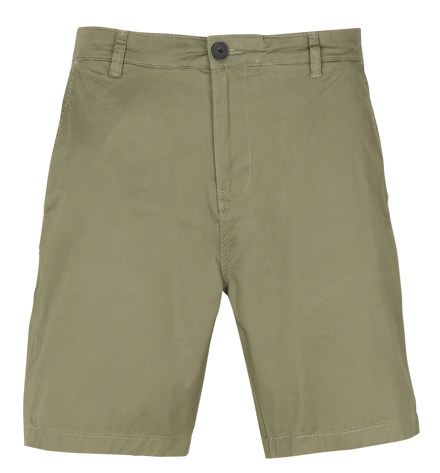 Straight-leg organic cotton-blend shorts SELECTED