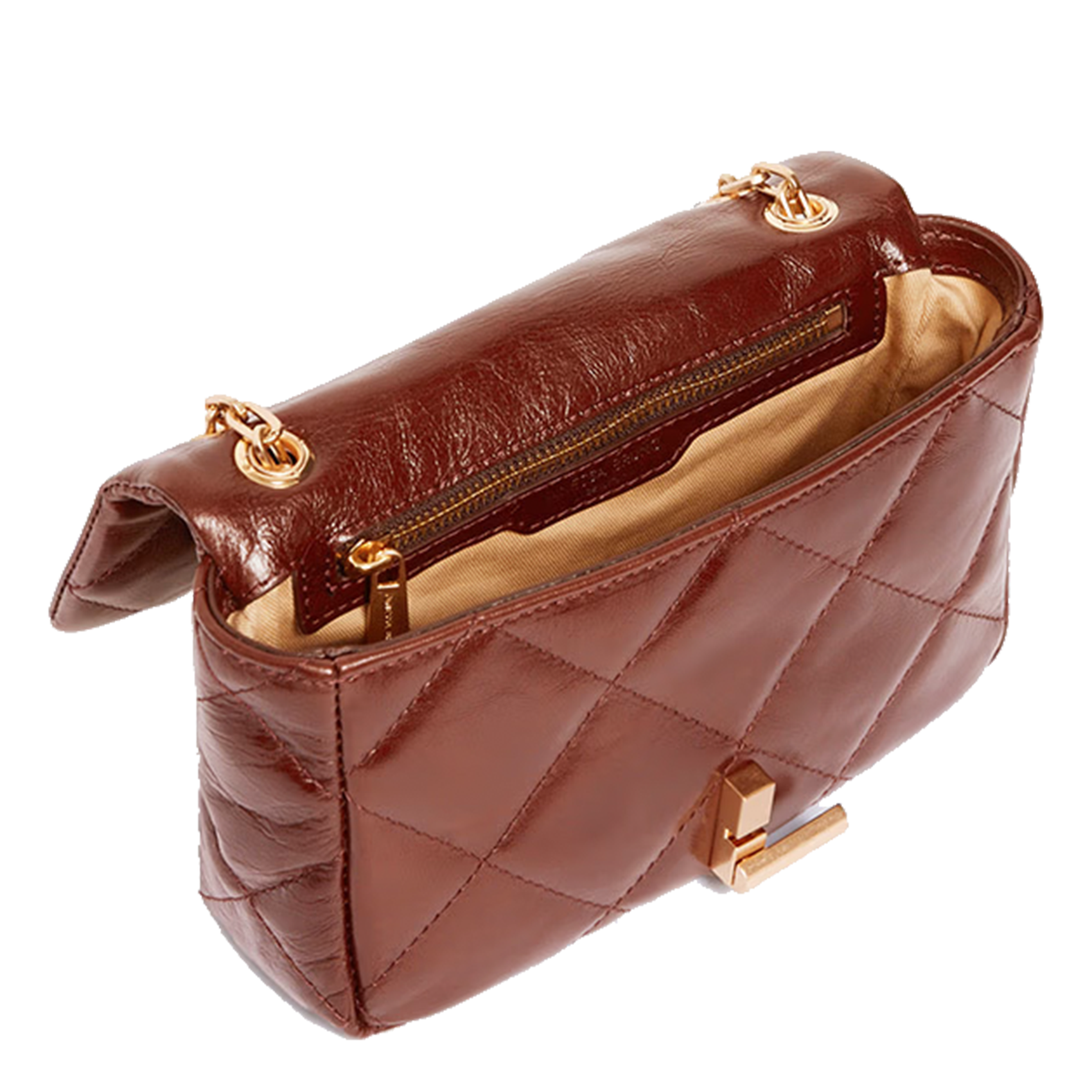 Brieftasche aus Leder VANESSA BRUNO Braun