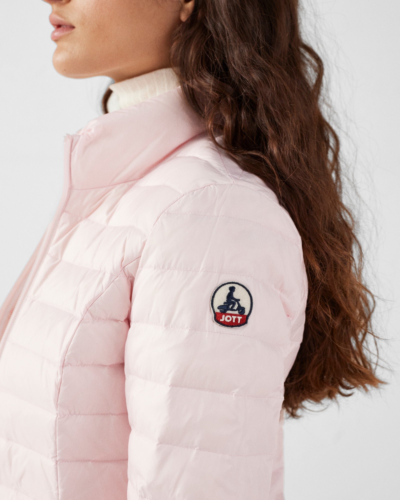 Lightweight down jacket JOTT Pink