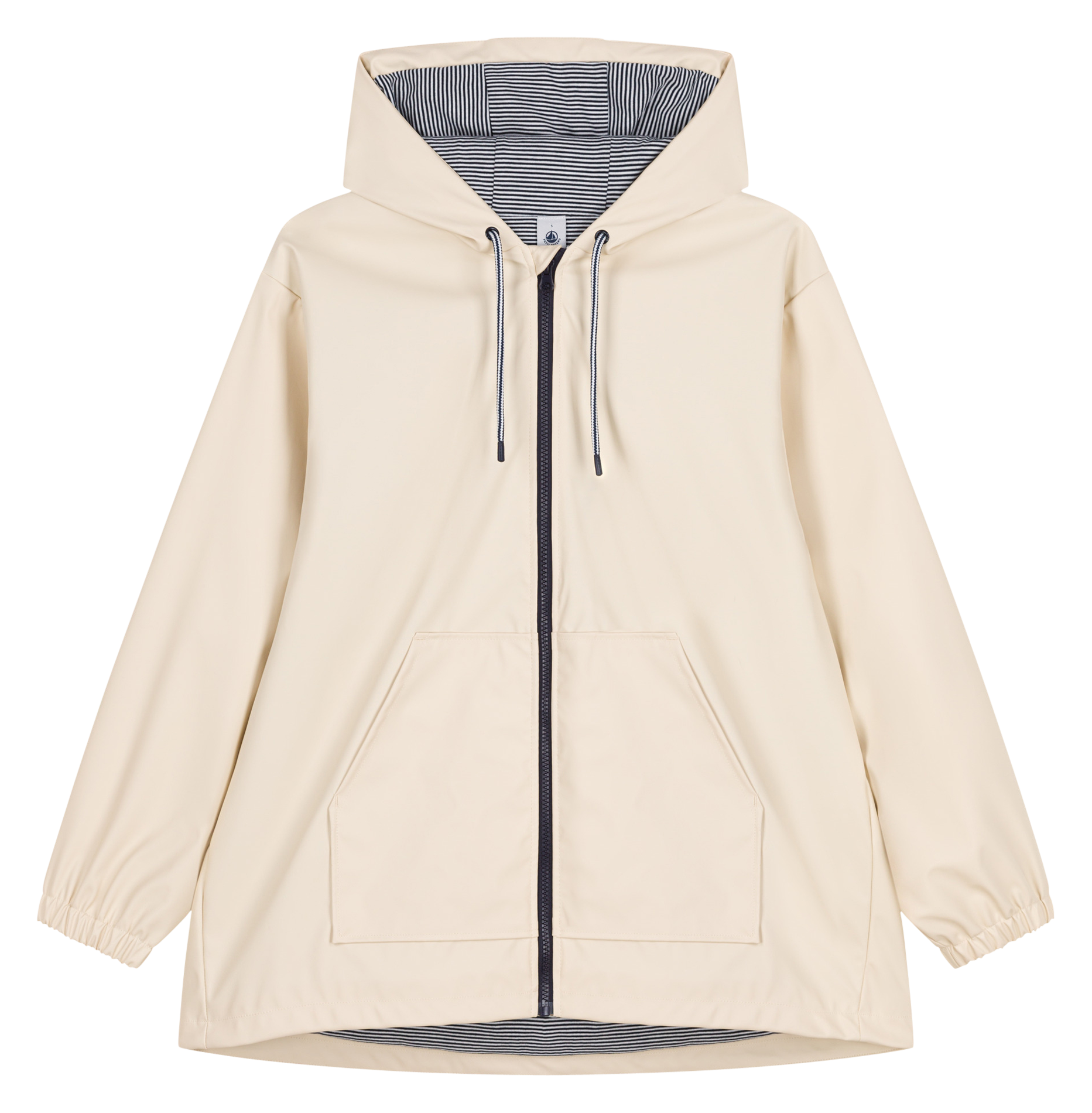 Blouson jacket with hood PETIT BATEAU Beige