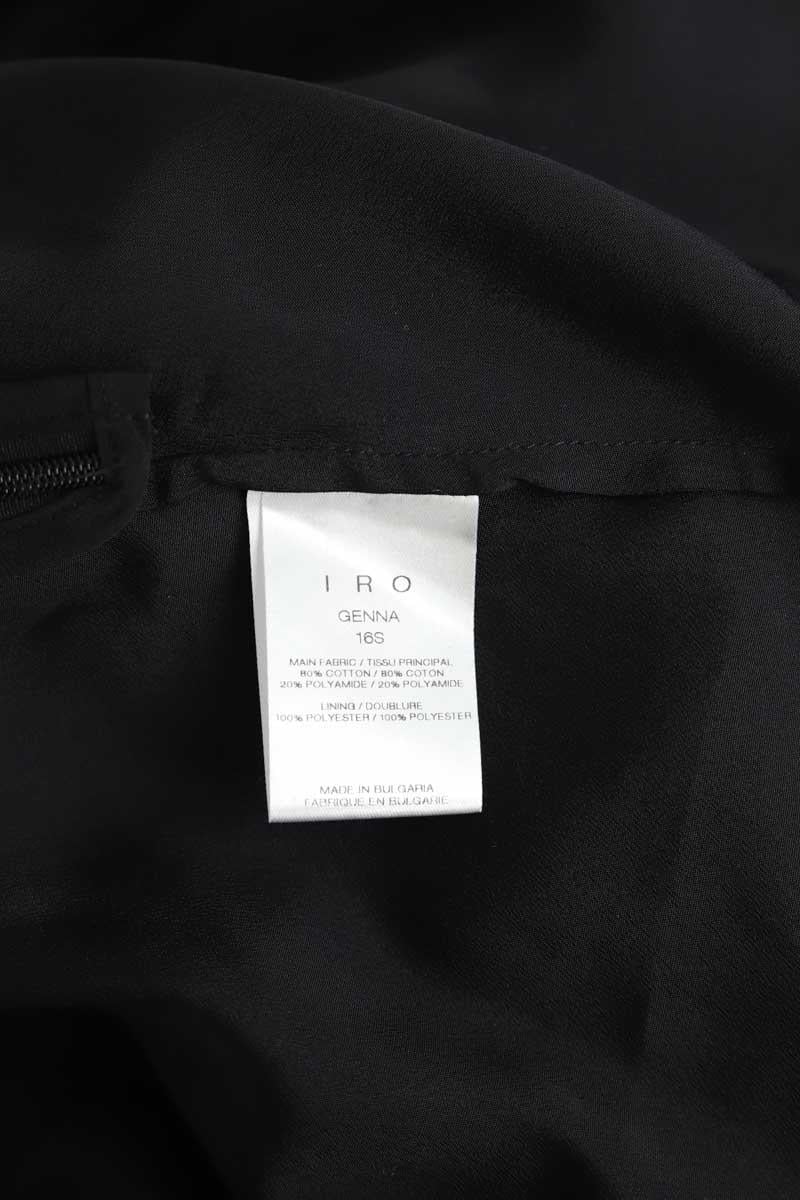 Cotton dress IRO - Seconde Main Black