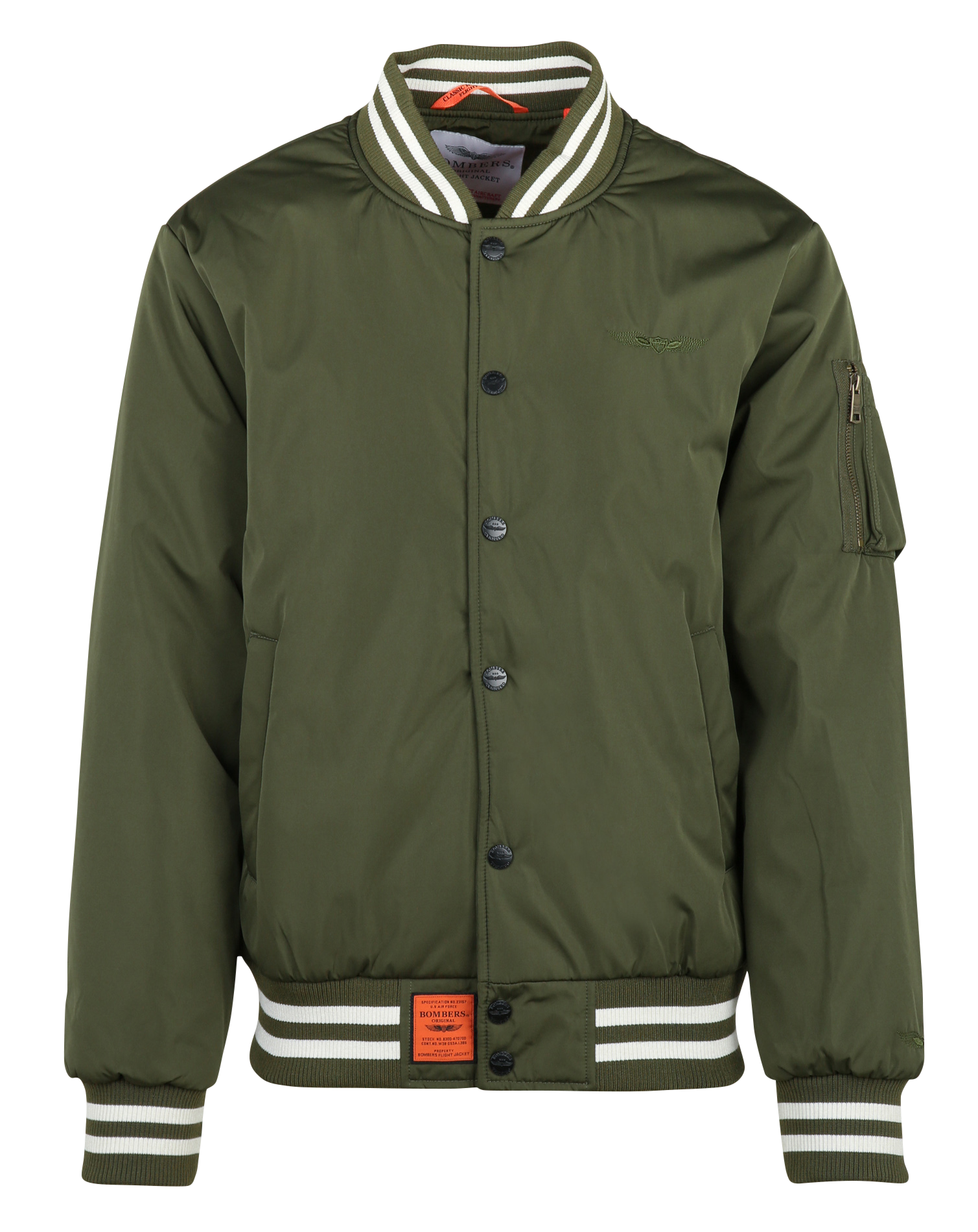Bomber Jacket Bombers Kaki Homme BOMBERS ORIGINAL Blouson Homme