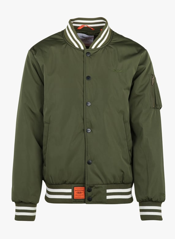 HOT Bomber Jacket Bombers Kaki Homme Round Neck Bomber