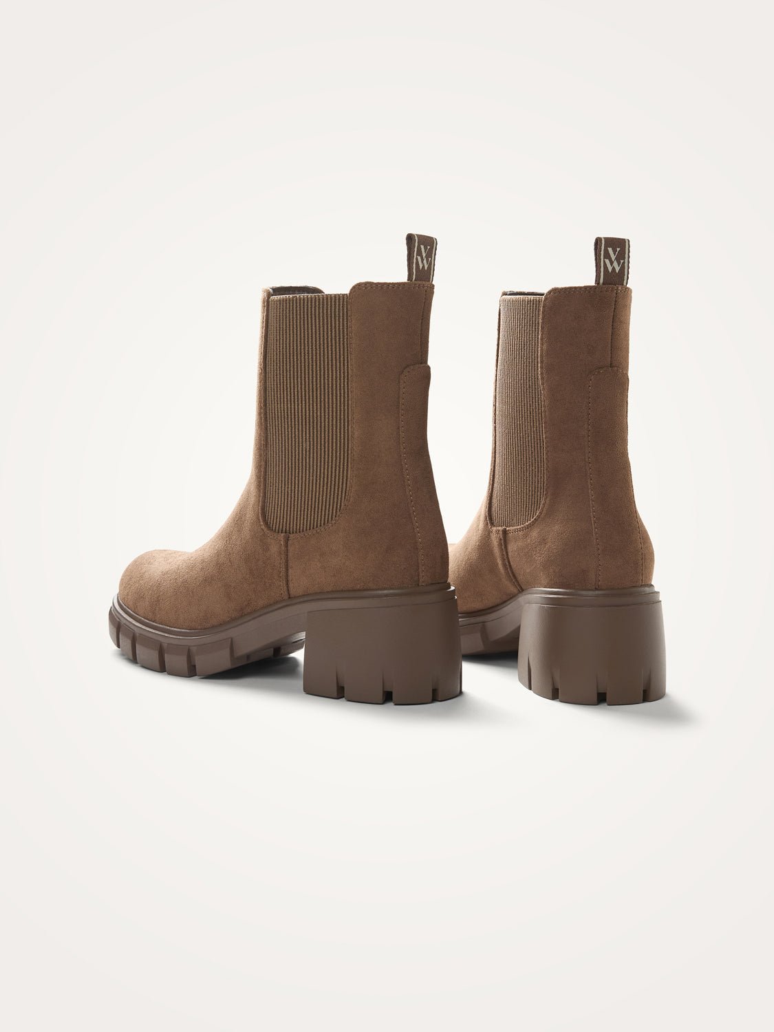 Chelsea suede ankle boots VANESSA WU Beige