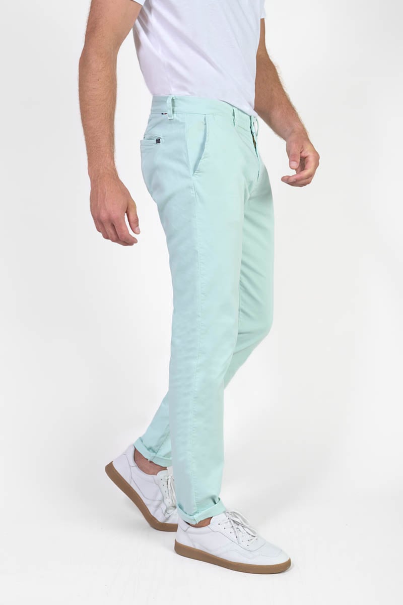 Chino pants LE TEMPS DES CERISES Blue