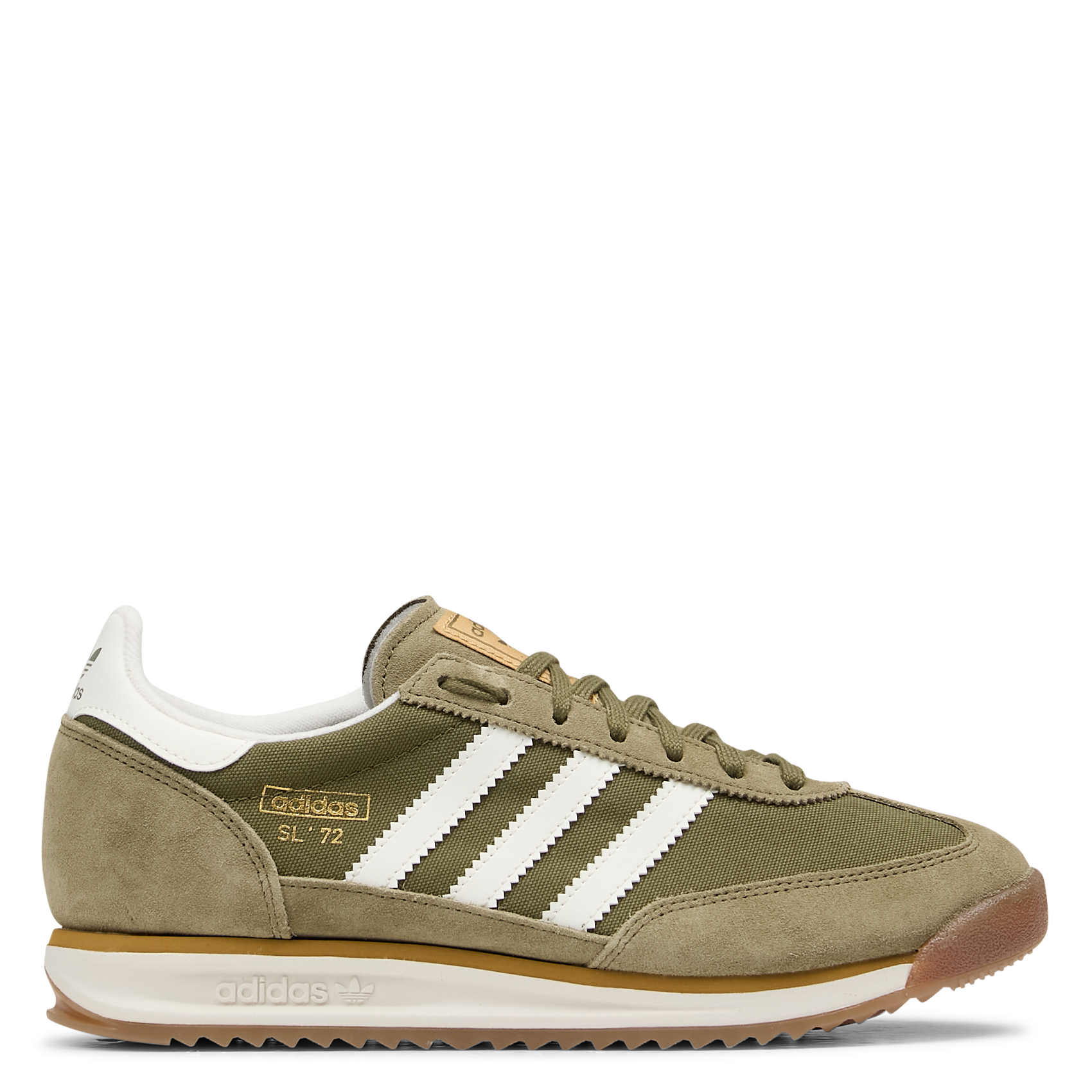 Baskets basses unies à lacets ADIDAS Vert