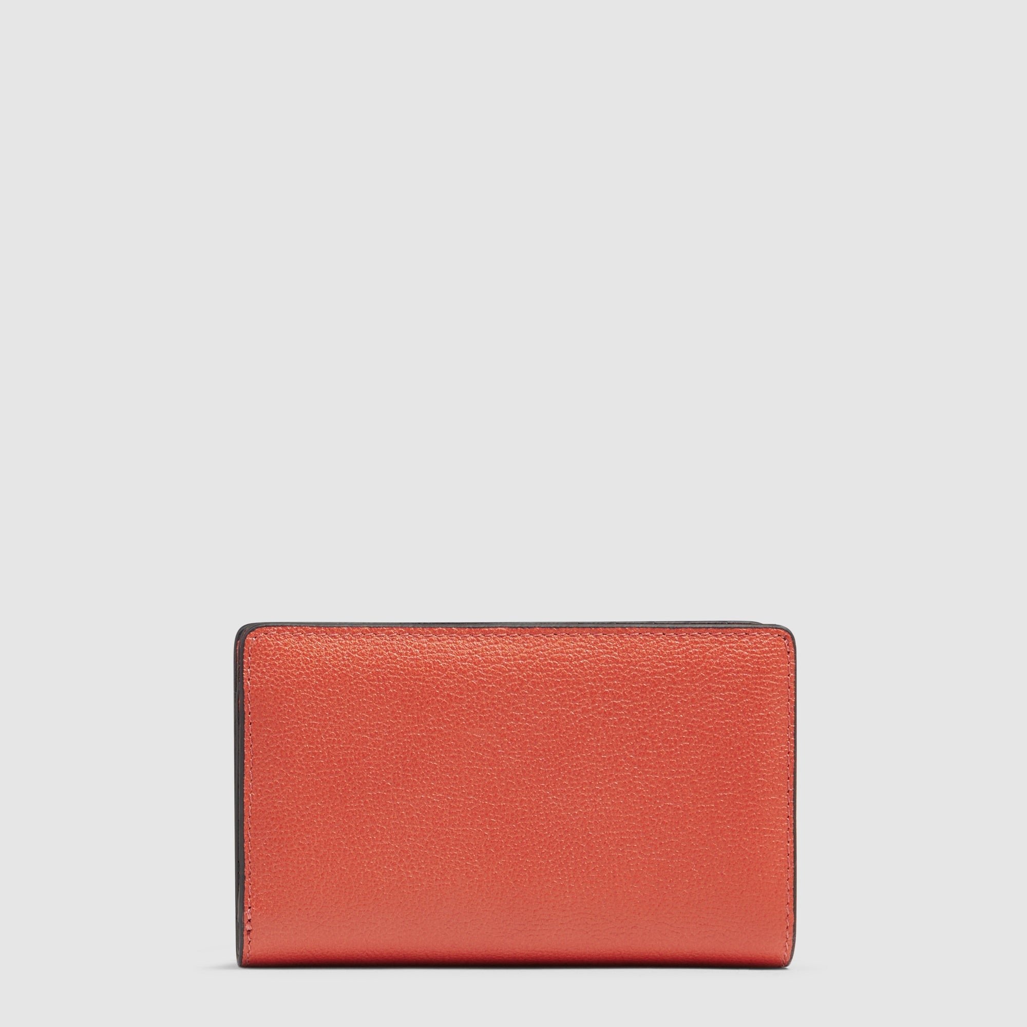 Babylon leather wallet Orange