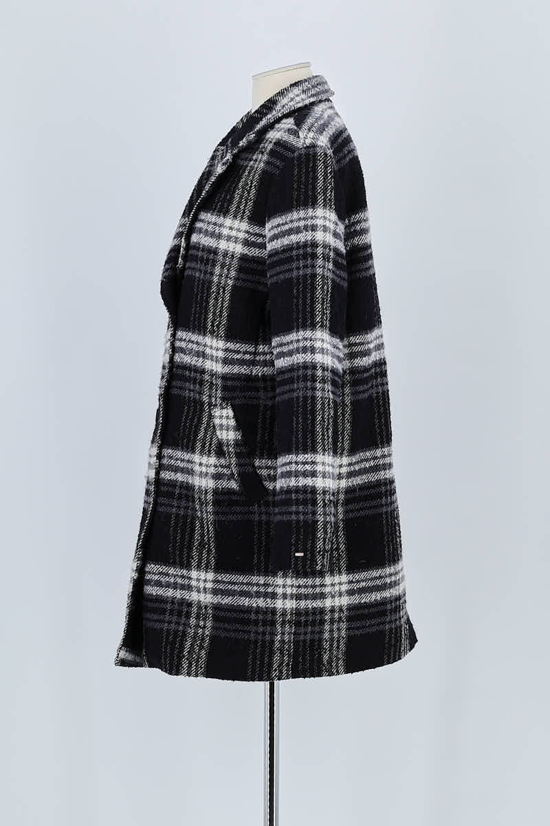 Coat TOMMY HILFIGER - SECONDE MAIN Black