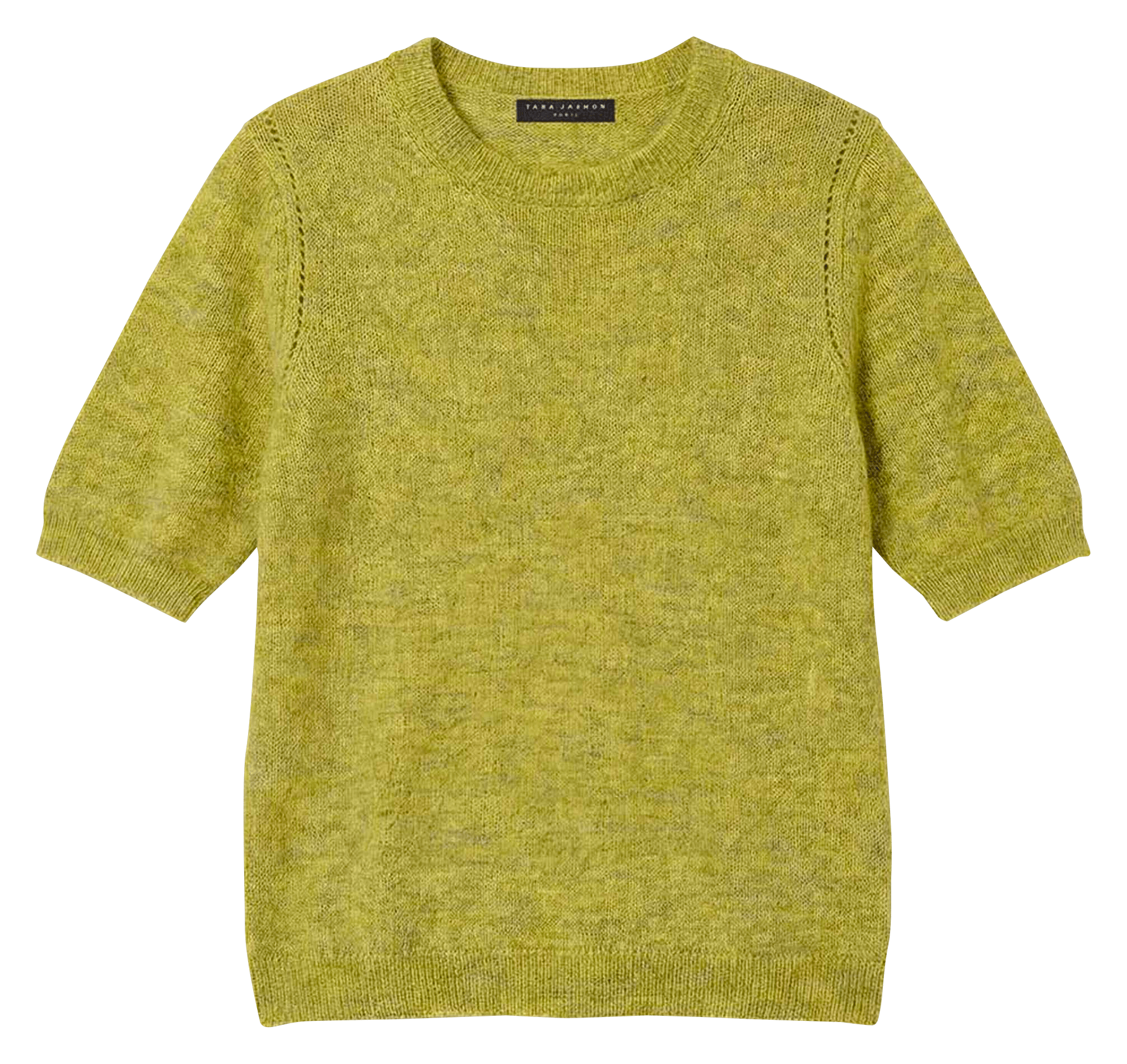 Round-neck top TARA JARMON Green