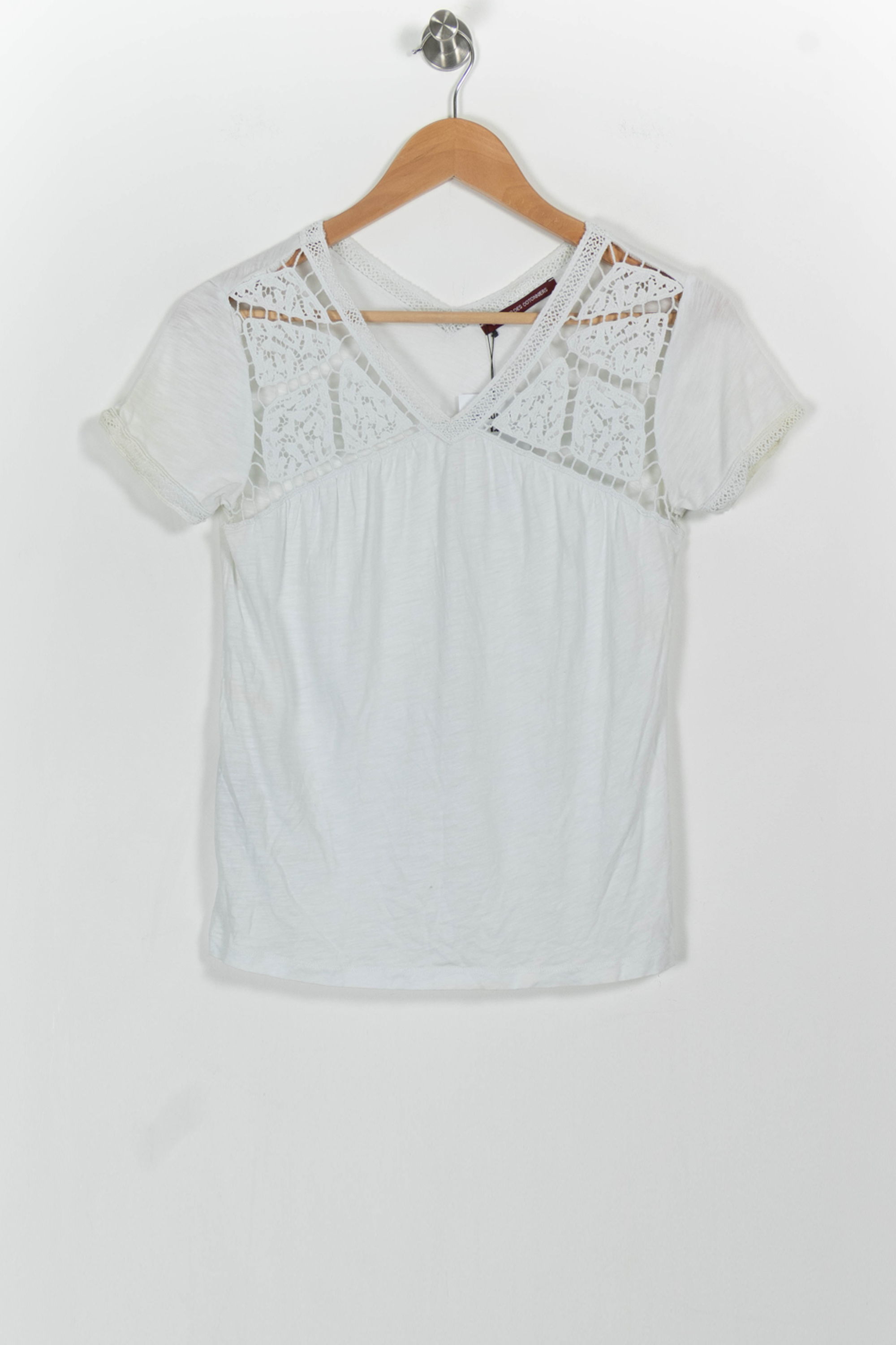 Tommy Badge T-shirt COMPTOIR DES COTONNIERS - Seconde main White