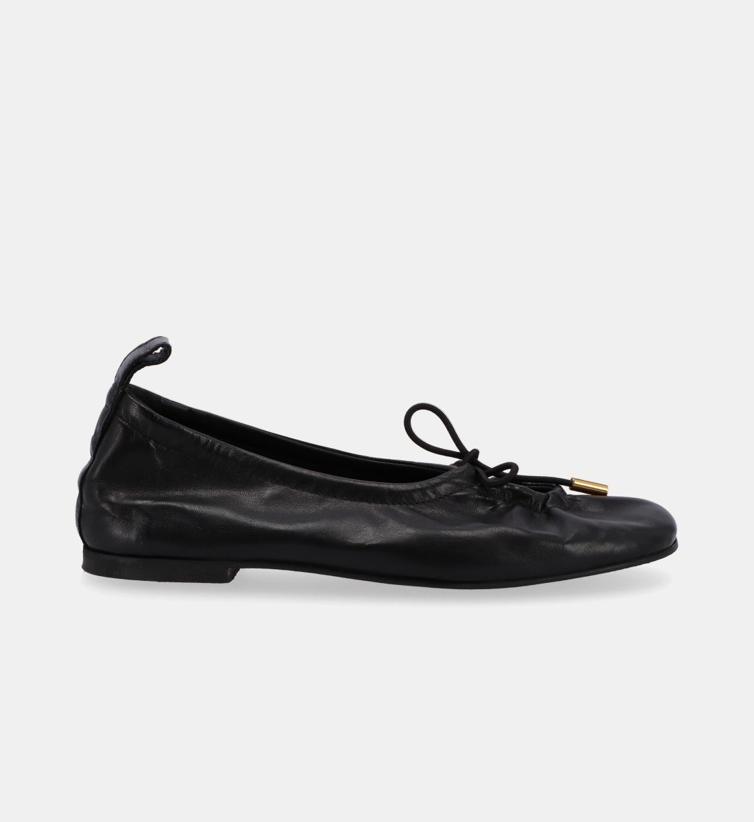 Ballerines en cuir élastiquées ALOHAS Noir