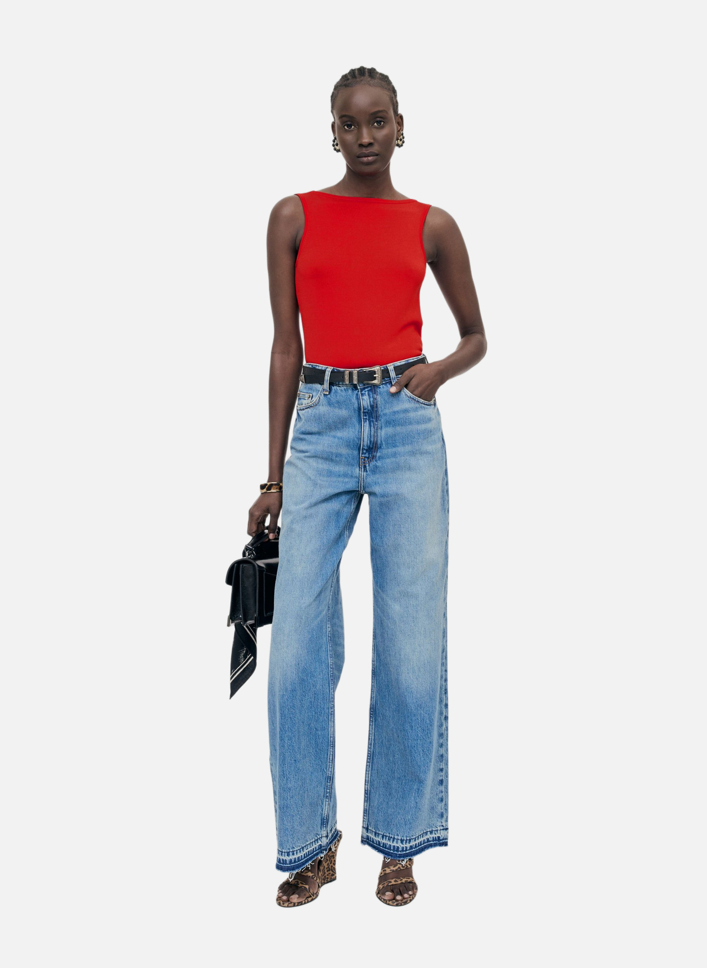 Wide-leg jeans THE KOOPLES Blue