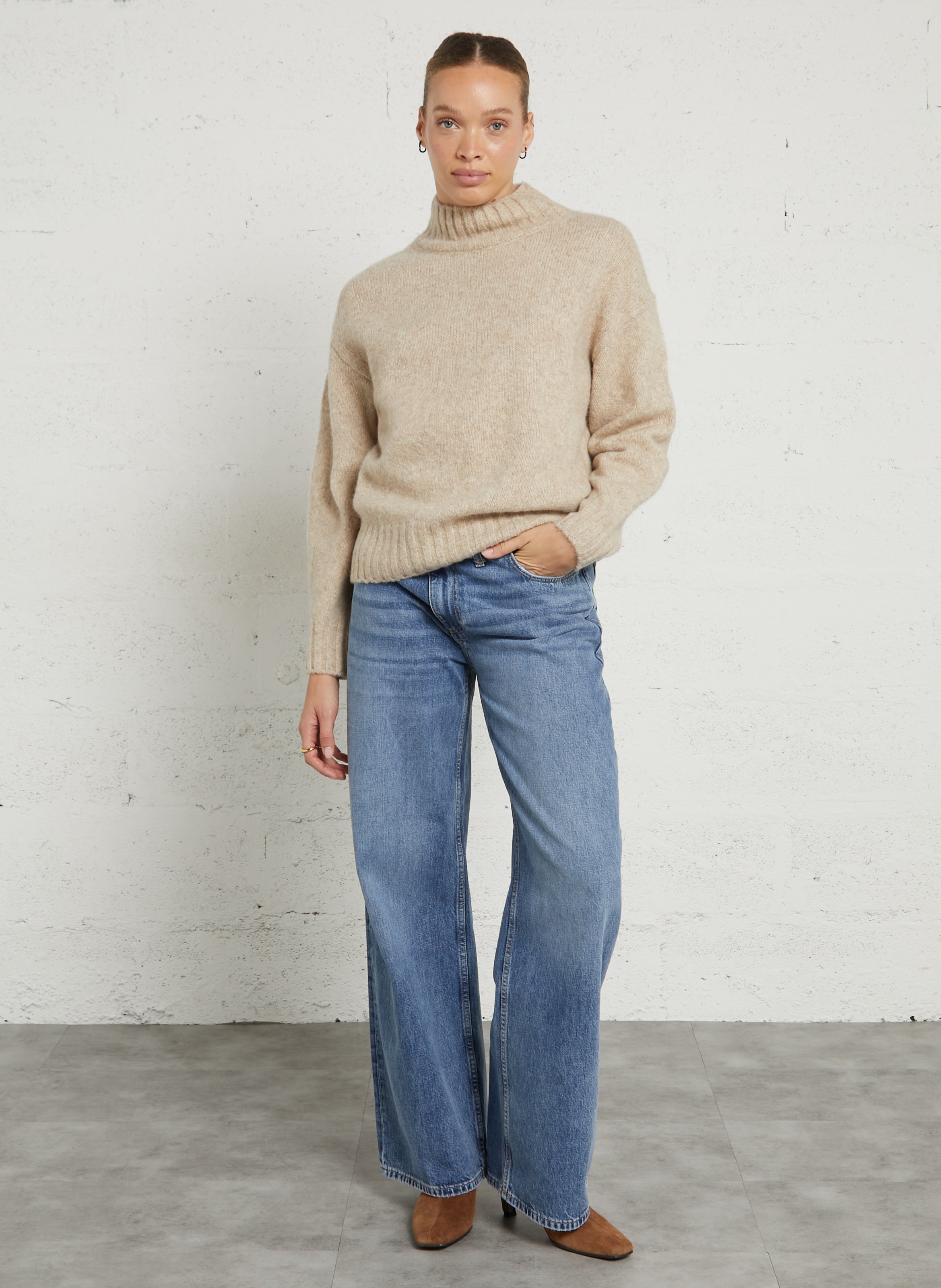 Jean large LIU JO Bleu