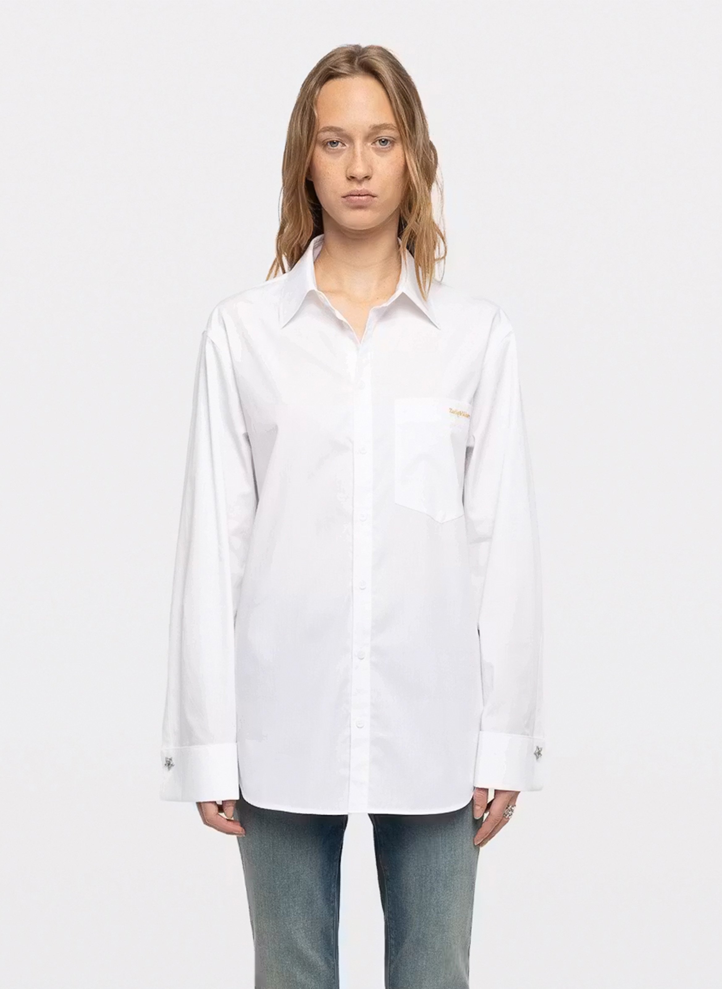 Straight cotton shirt ZADIG&VOLTAIRE White