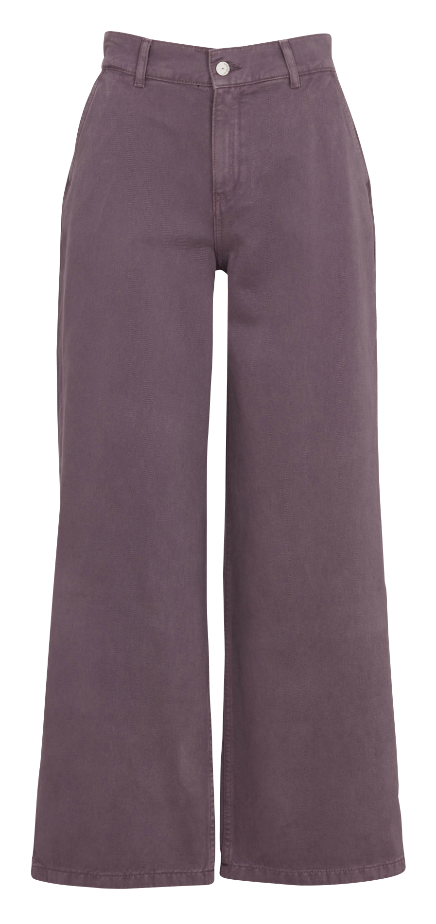 Rechte jeans van katoen SUD EXPRESS Violet