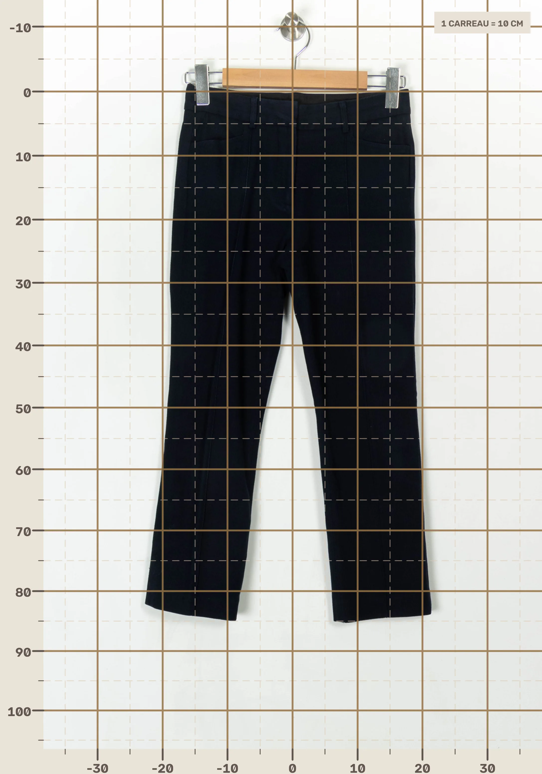 Pants TARA JARMON - Seconde Main Blue