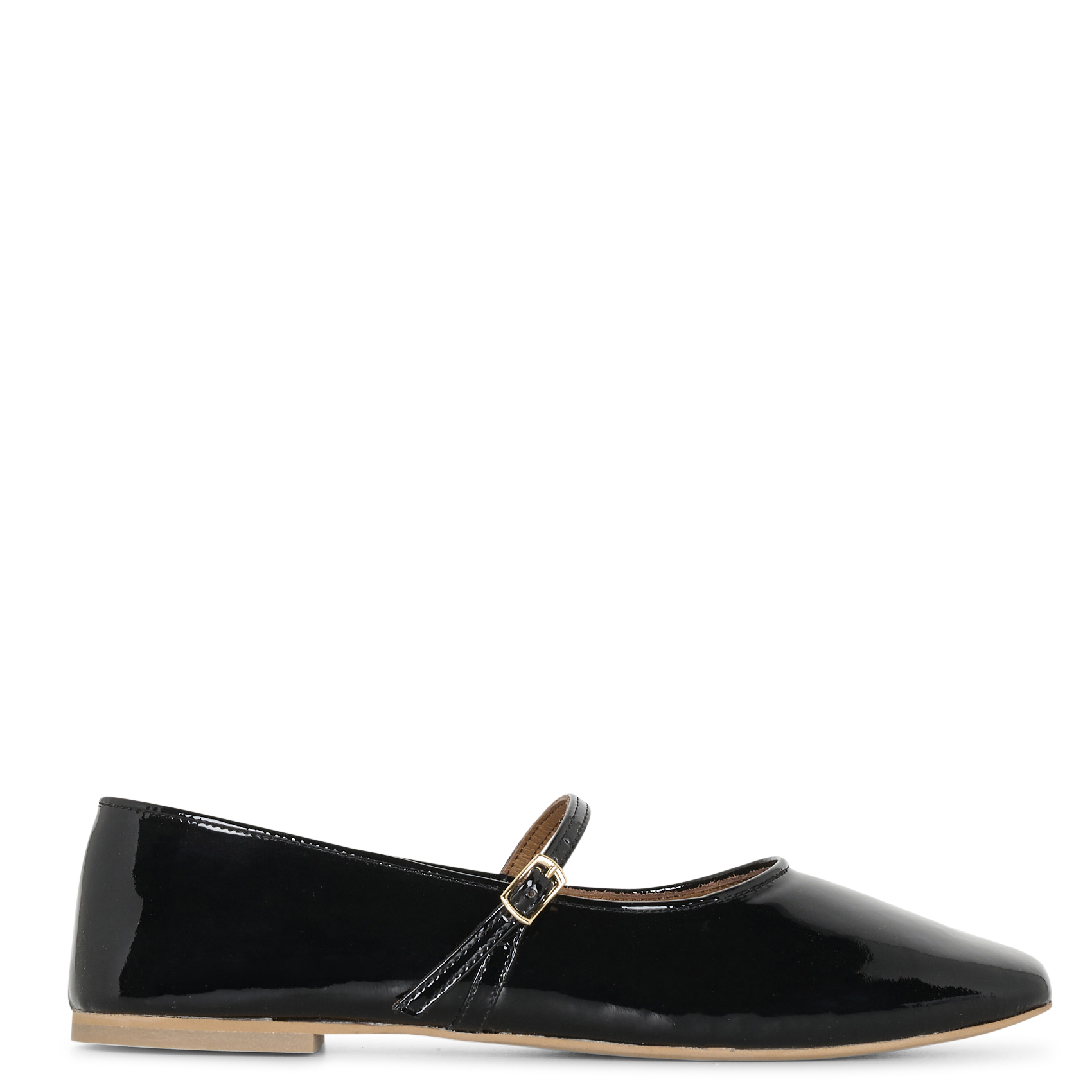 Ballerinas with leather straps JB MARTIN Black
