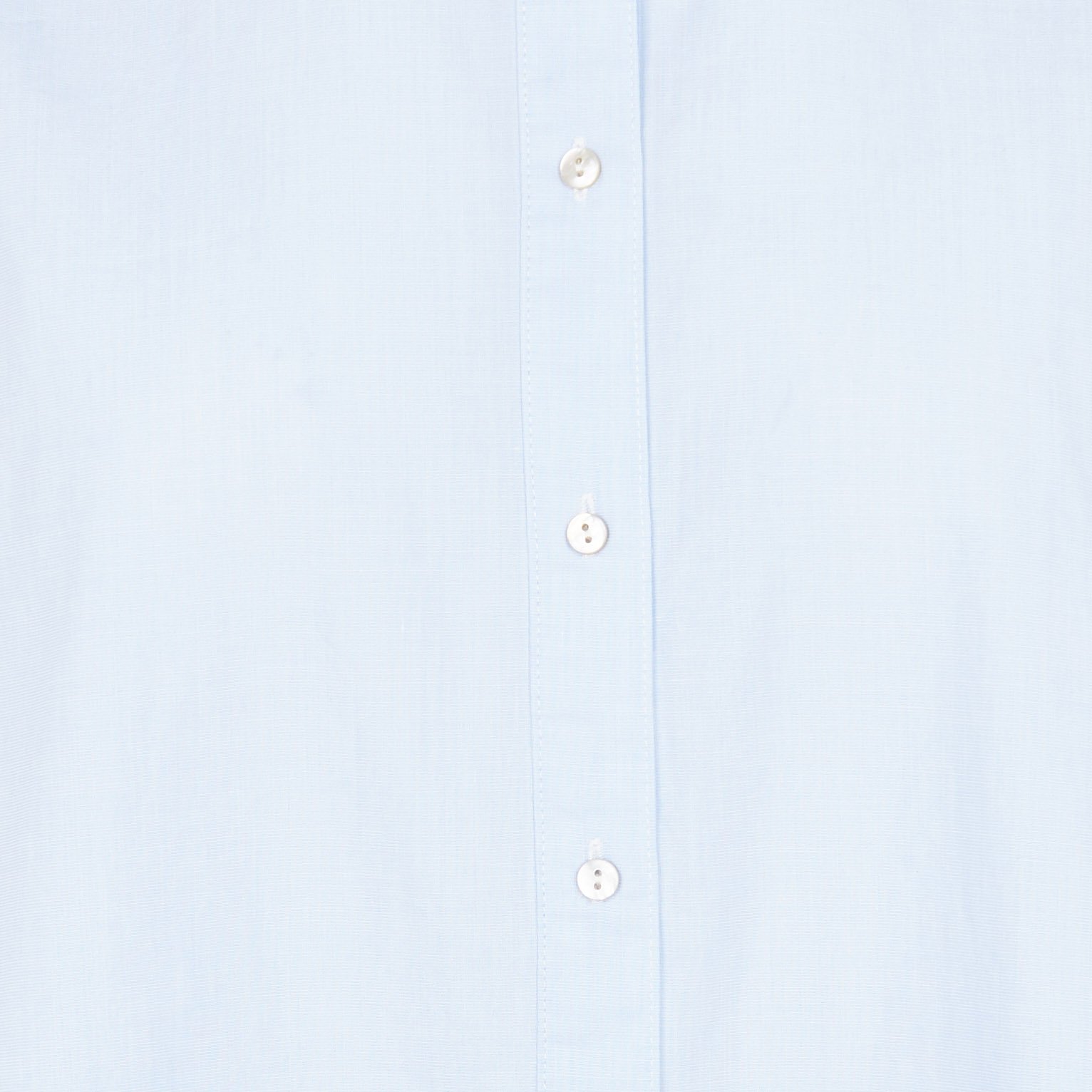 Oversized cotton shirt with classic collar BELLA JONES Blue