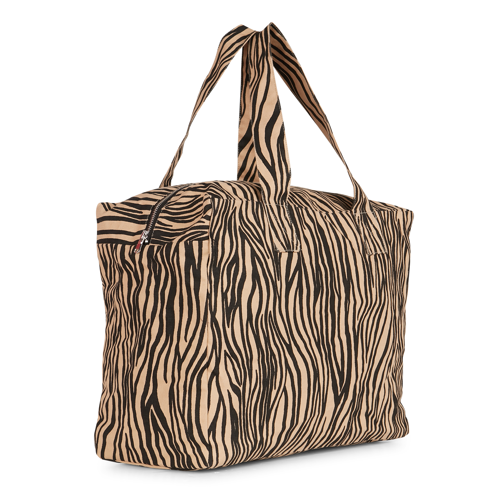 Zipped cotton bag RIVEDROITE PARIS Beige