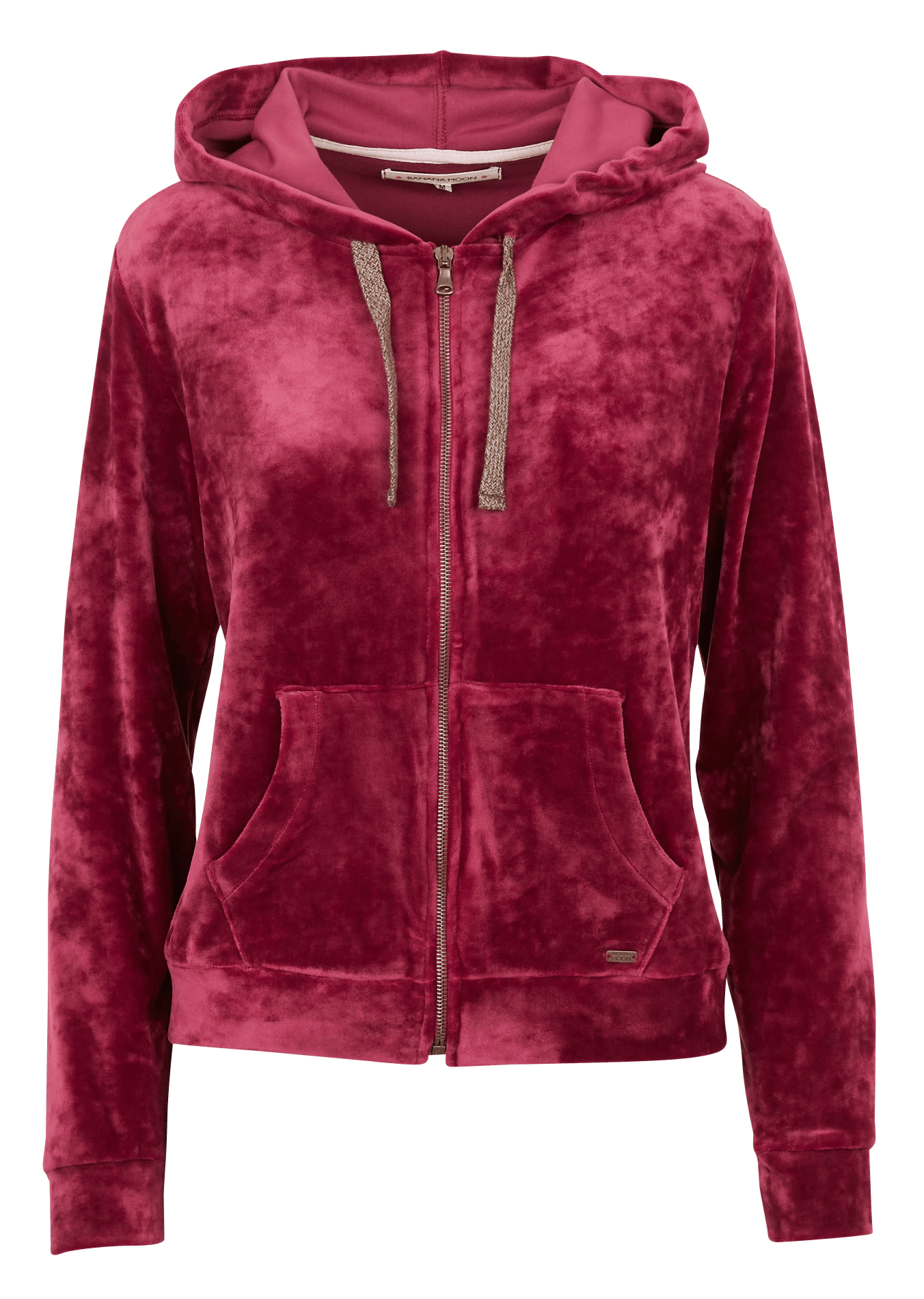 Sweat à capuche zippé PruneBANANA MOON