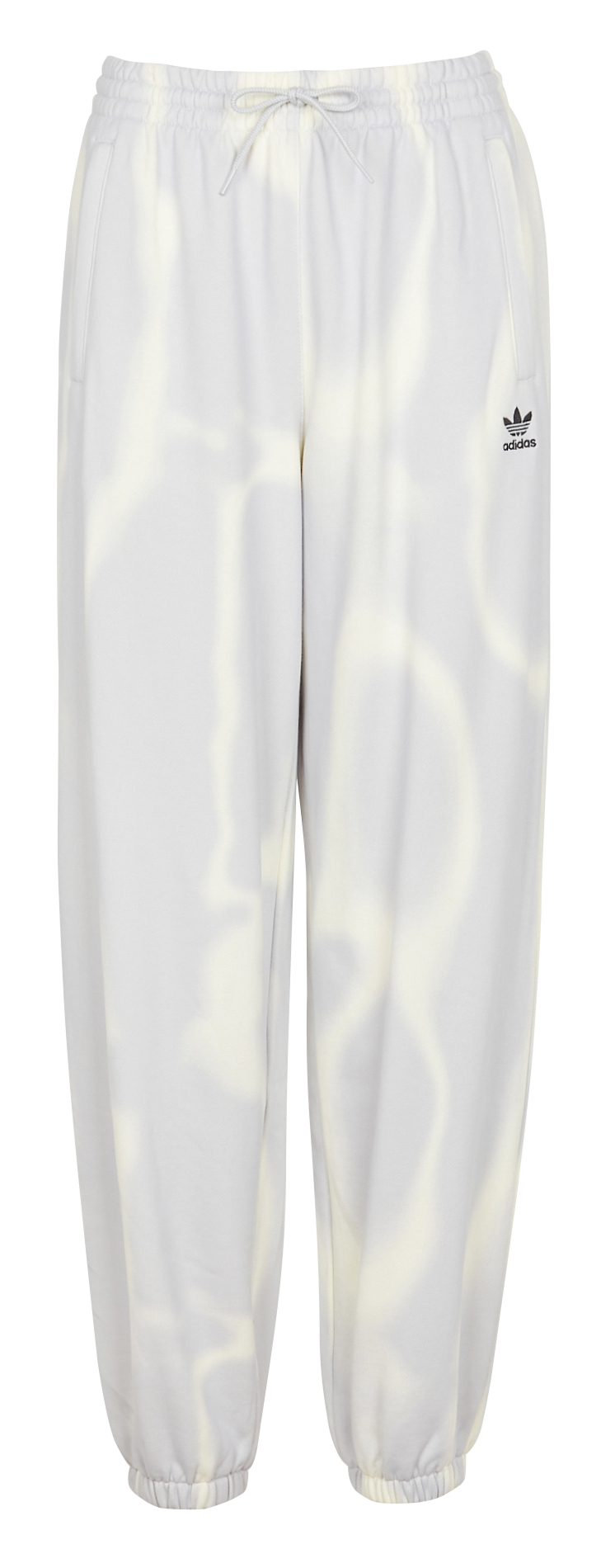 Straight-leg cotton track pants ADIDAS Grey