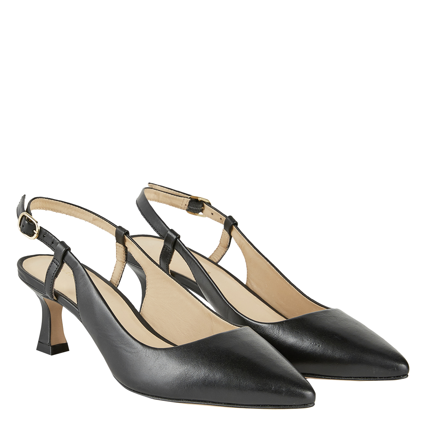 Beyou suede high heels  COSMOPARIS Black